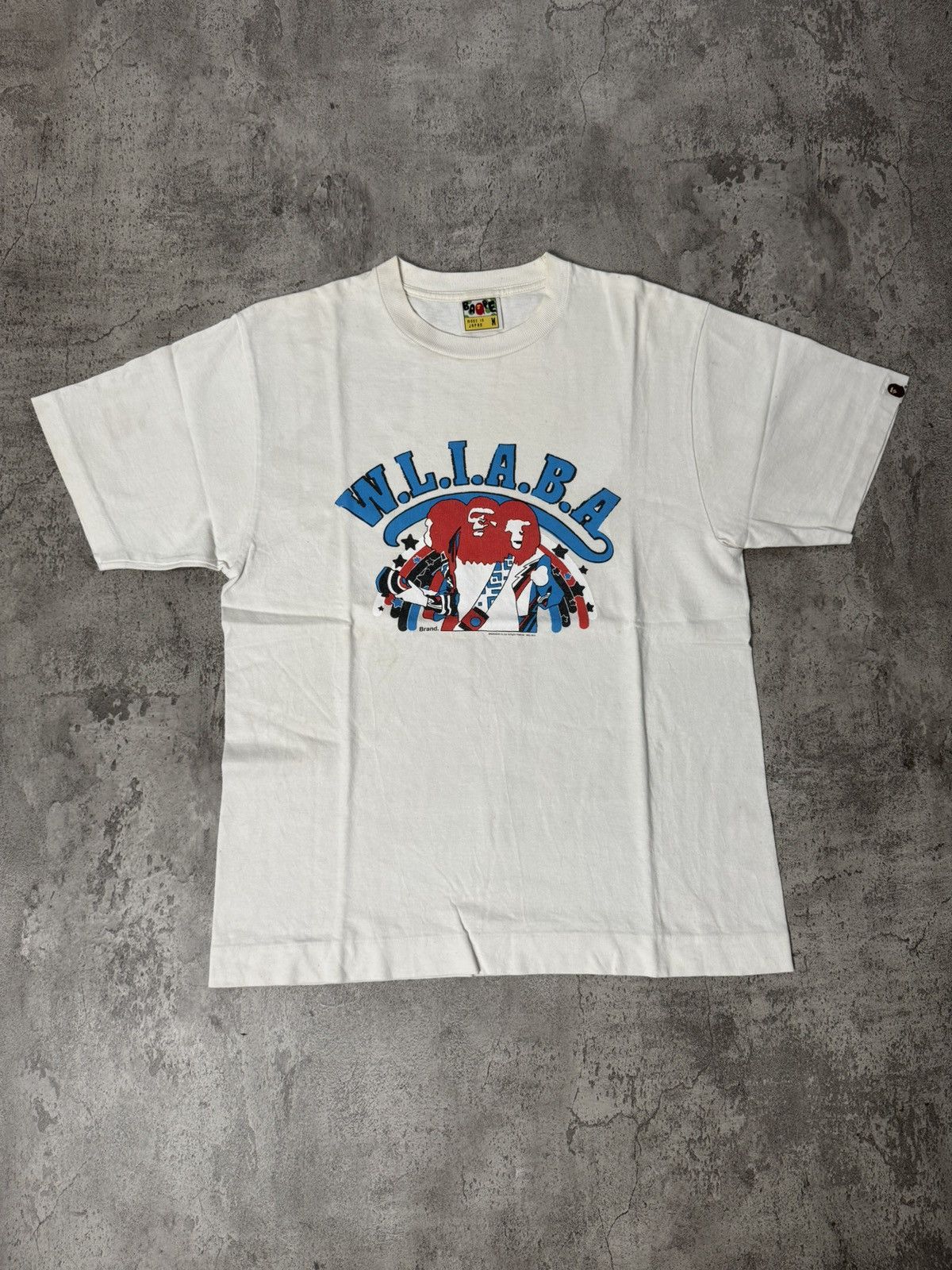 Bape VINTAGE BAPE WLIABA 1993 T-SHIRT Size US M / EU 48-50 / 2 - 1 Thumbnail