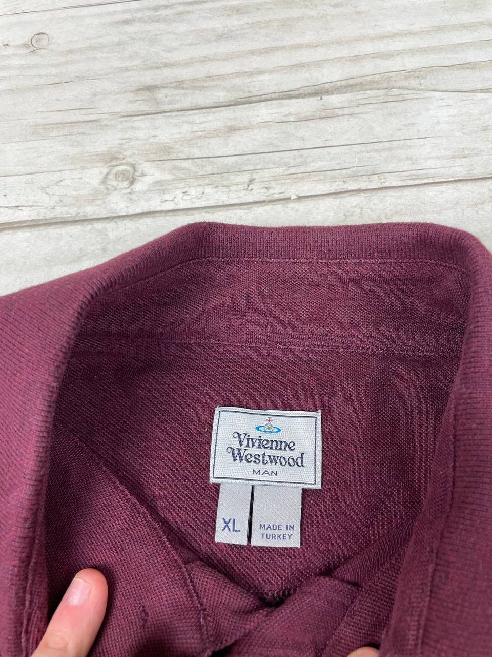 Vivienne Westwood Vivienne Westwood Polo Shirt Logo Orb Basic Luxury Size US XL / EU 56 / 4 - 7 Thumbnail