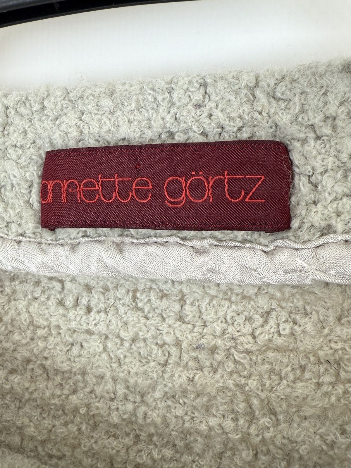 Annette Gortz Annete Gortz Wool Blend Ribbed Mock Neck Sweater Size S / US 4 / IT 40 - 5 Thumbnail