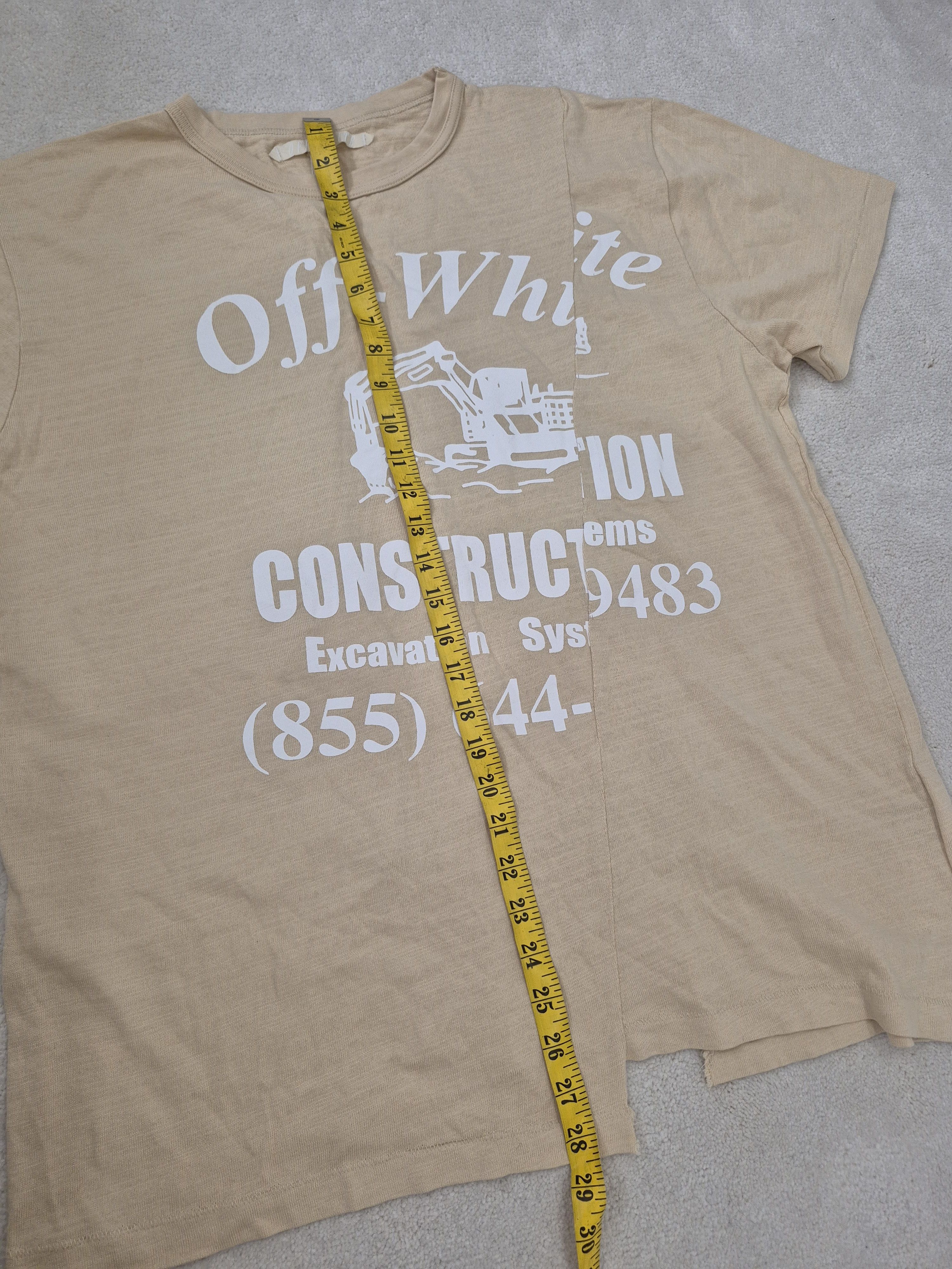 Off-White Off White Construction Rare Arrow Virgil Large Size US L / EU 52-54 / 3 - 8 Thumbnail