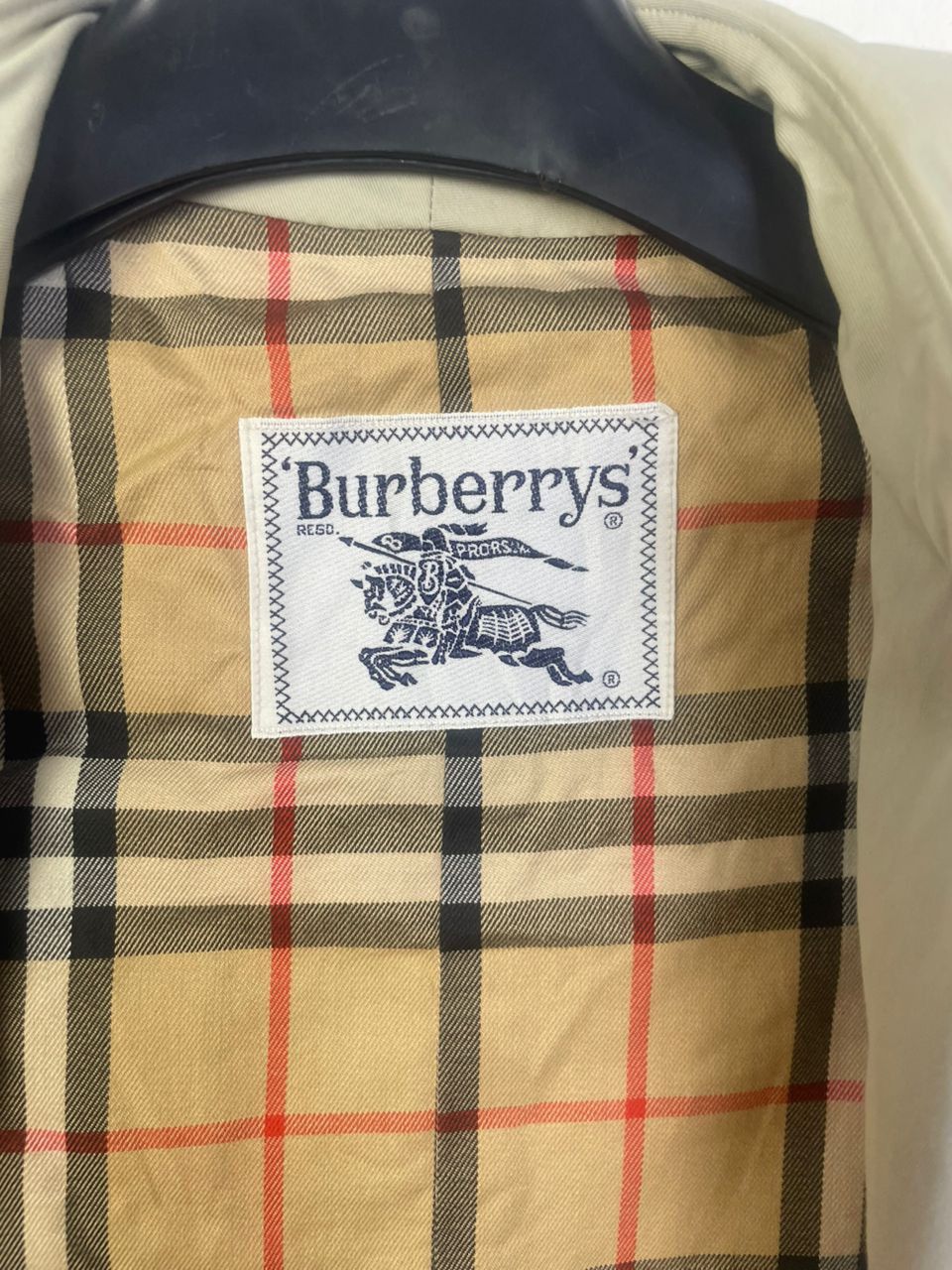 Burberry × Designer × Vintage Vintage Burberry Trench Coat Jacket Size M / US 6-8 / IT 42-44 - 4 Thumbnail