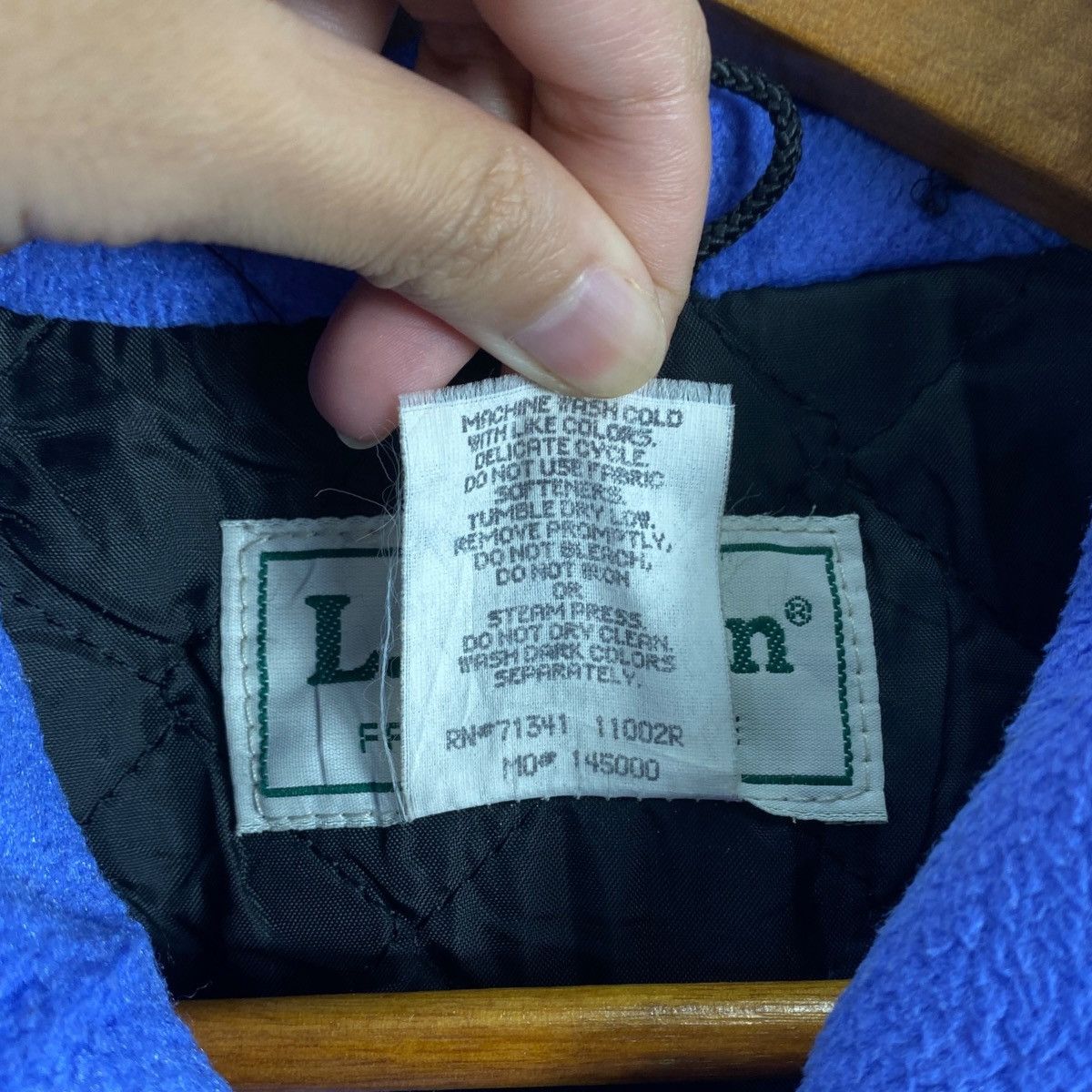 L.L. Bean Vintage L.L. Bean Fleece Peacoat Jacket Women’s Blue Size S / US 4 / IT 40 - 6 Thumbnail