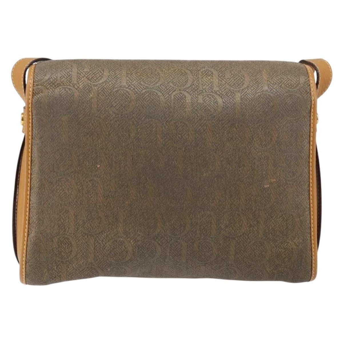 Gucci GUCCI Shoulder Bag Canvas Leather Beige Gold 001 14 001 14 Size ONE SIZE - 3 Thumbnail