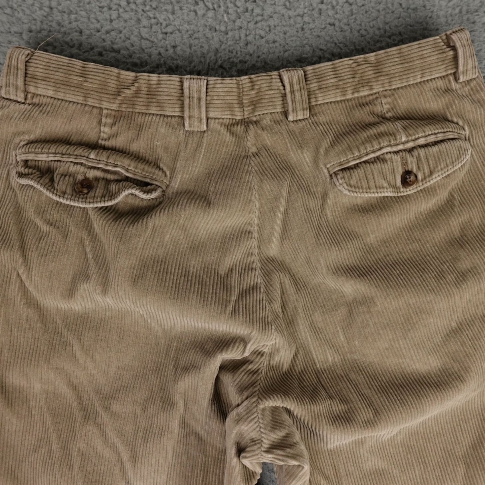 Vintage VINTAGE LL Bean Pants Mens 34x30 Brown Corduroy Relaxed Skater Y2K Grunge Size US 34 / EU 50 - 7 Thumbnail
