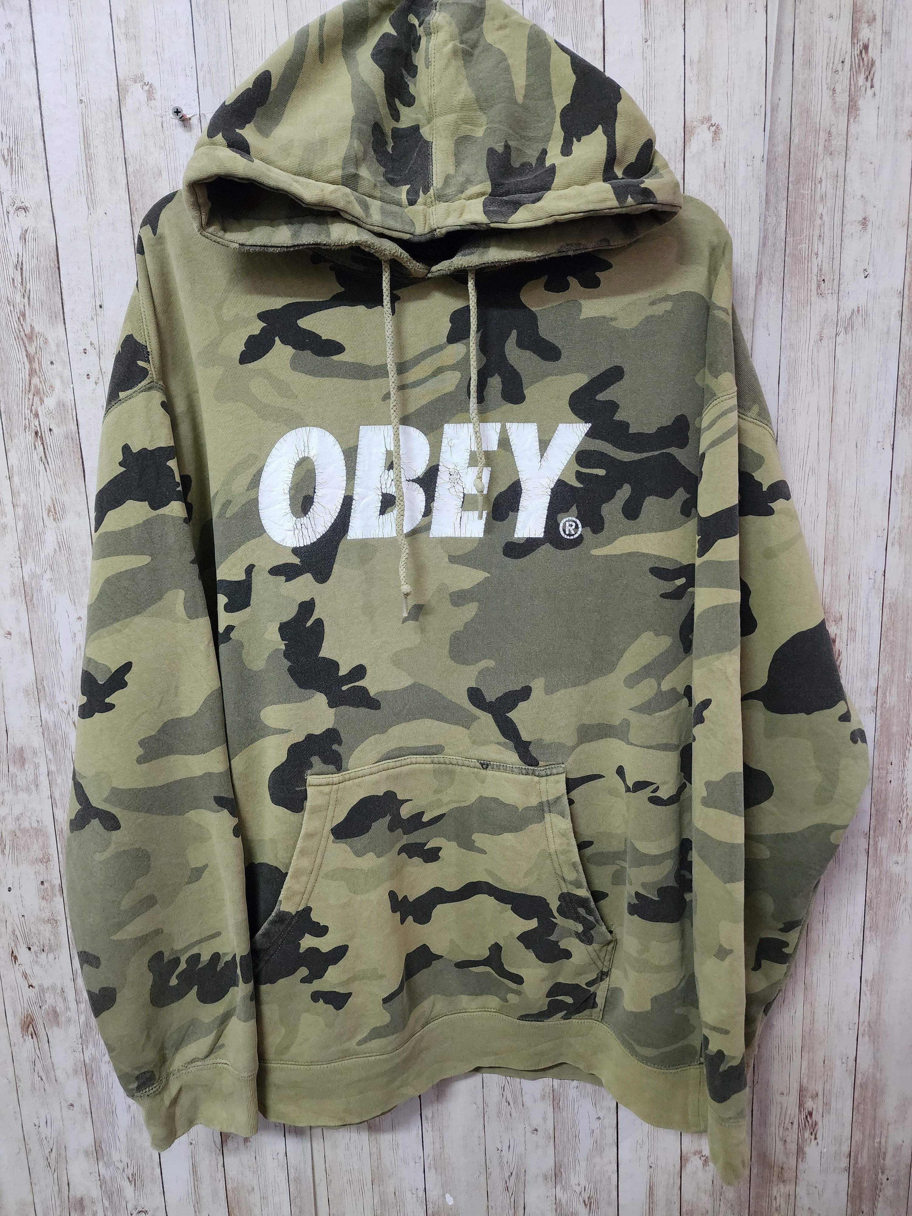 🔥Obey Military Design Sweatshirt Hoodie