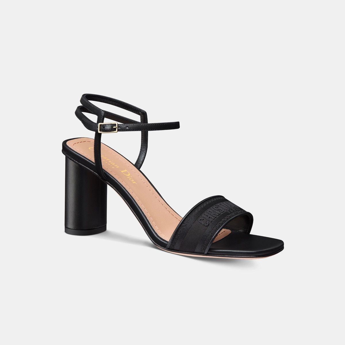 Dior o1bcso1str0226 Dway Heeled Sandal in Black Size US 9 / IT 39 - 2 Thumbnail