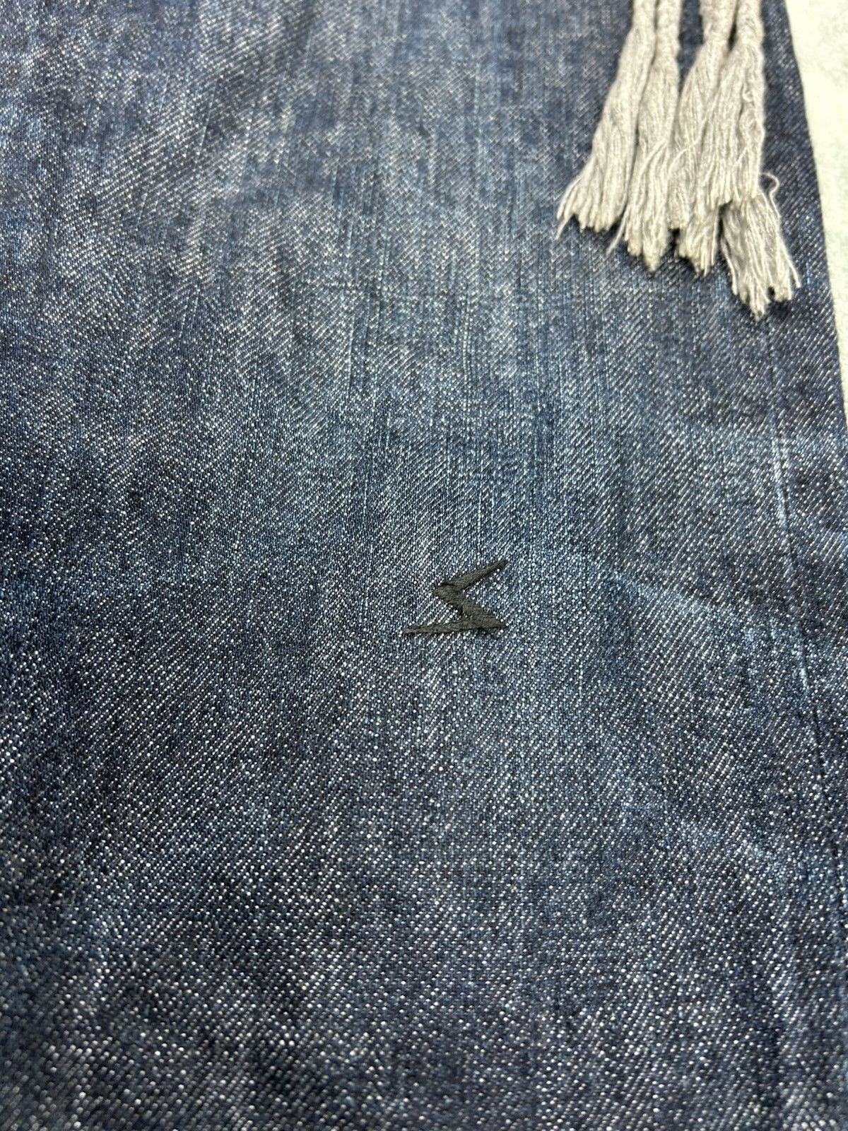 Undercover Undercover SS08 Summer Madnes”Lightning Bolt Fringe Jeans142 Size US 26 / EU 42 - 4 Thumbnail