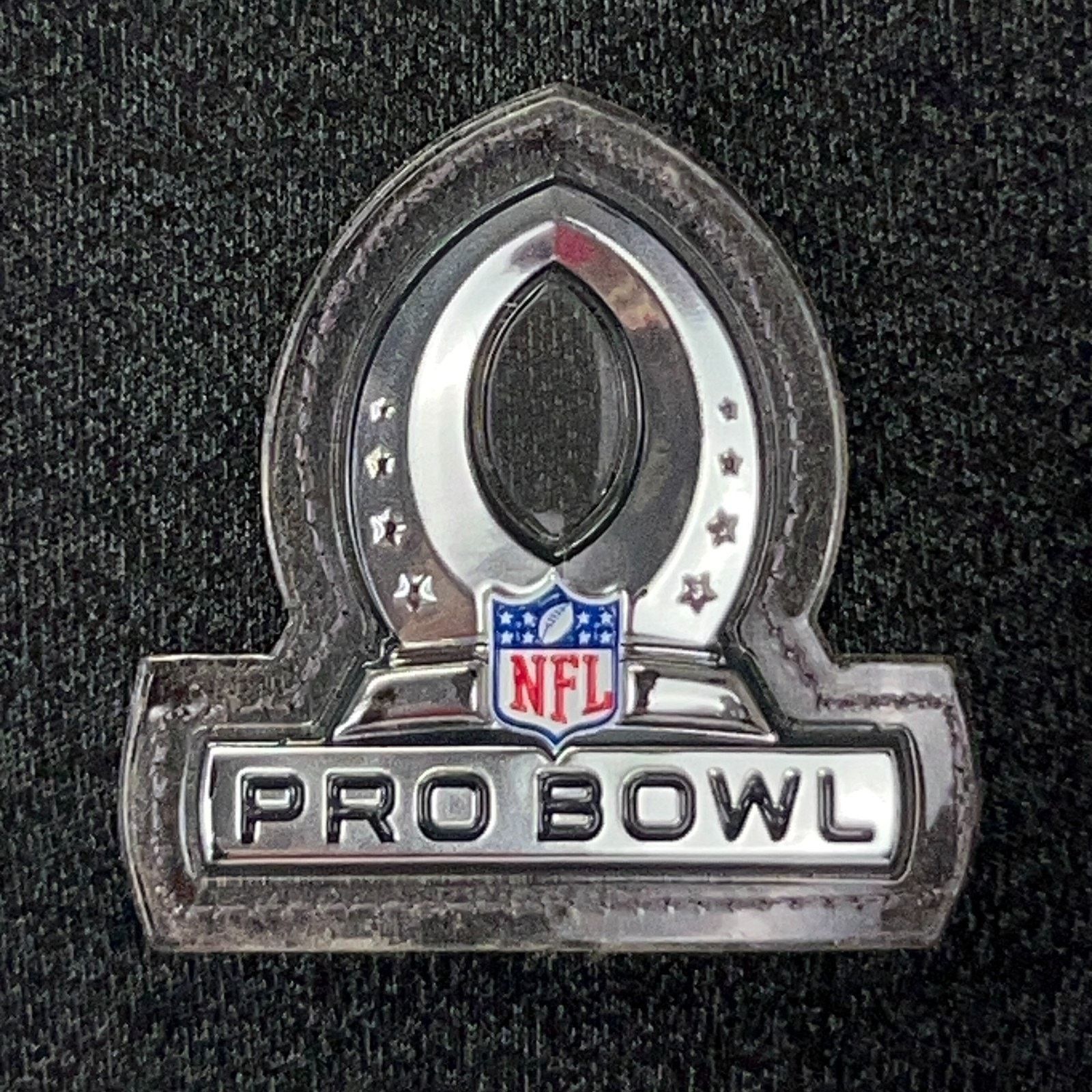 Other NFL Pro Bowl Logo 1/4 Quarter Zip Mock Neck Shirt Gray XL Size US XL / EU 56 / 4 - 4 Thumbnail
