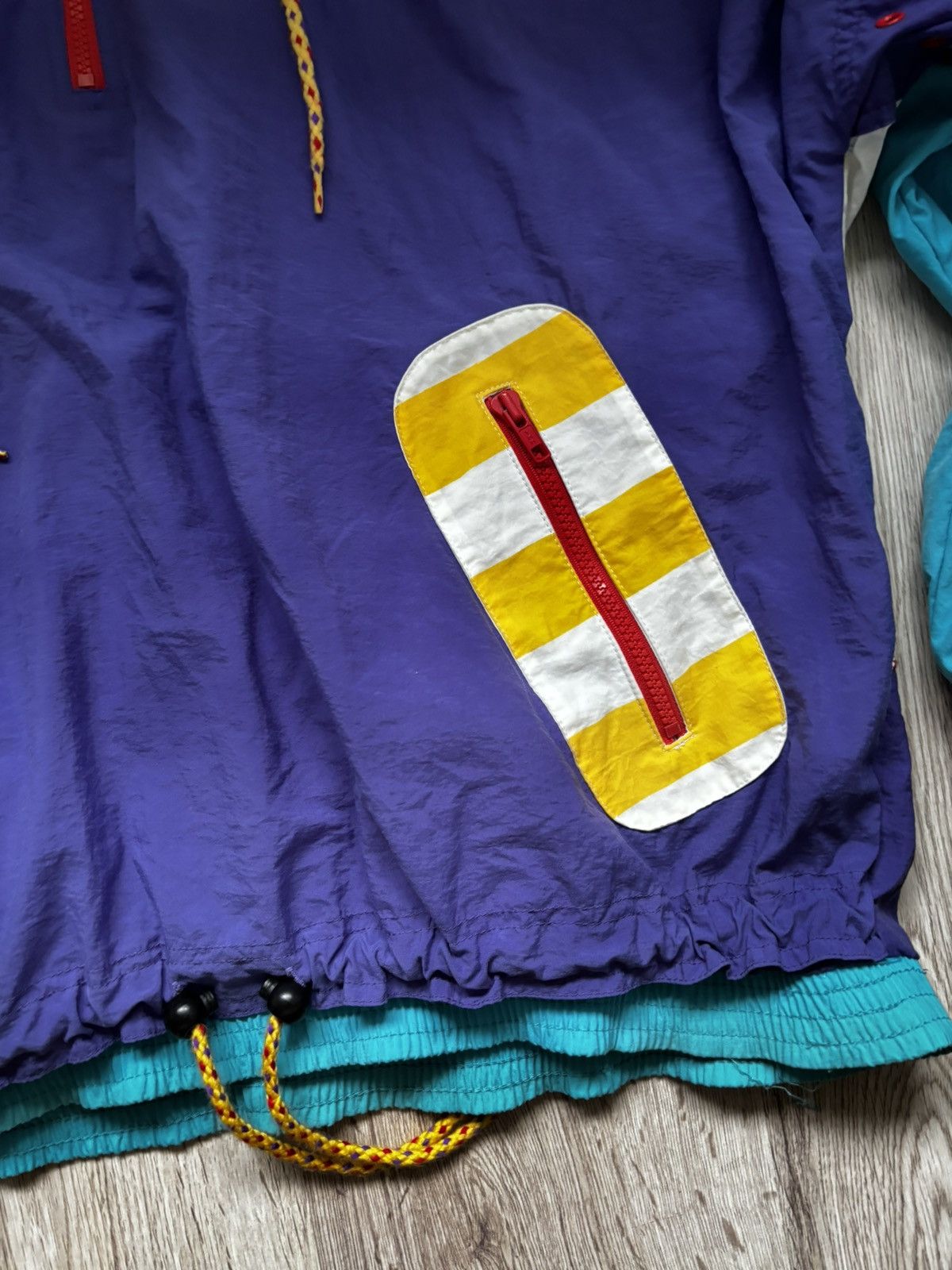 Adidas VINTAGE ADIDAS ANORAK JACKET SMALL oversize fit Size US S / EU 44-46 / 1 - 3 Thumbnail