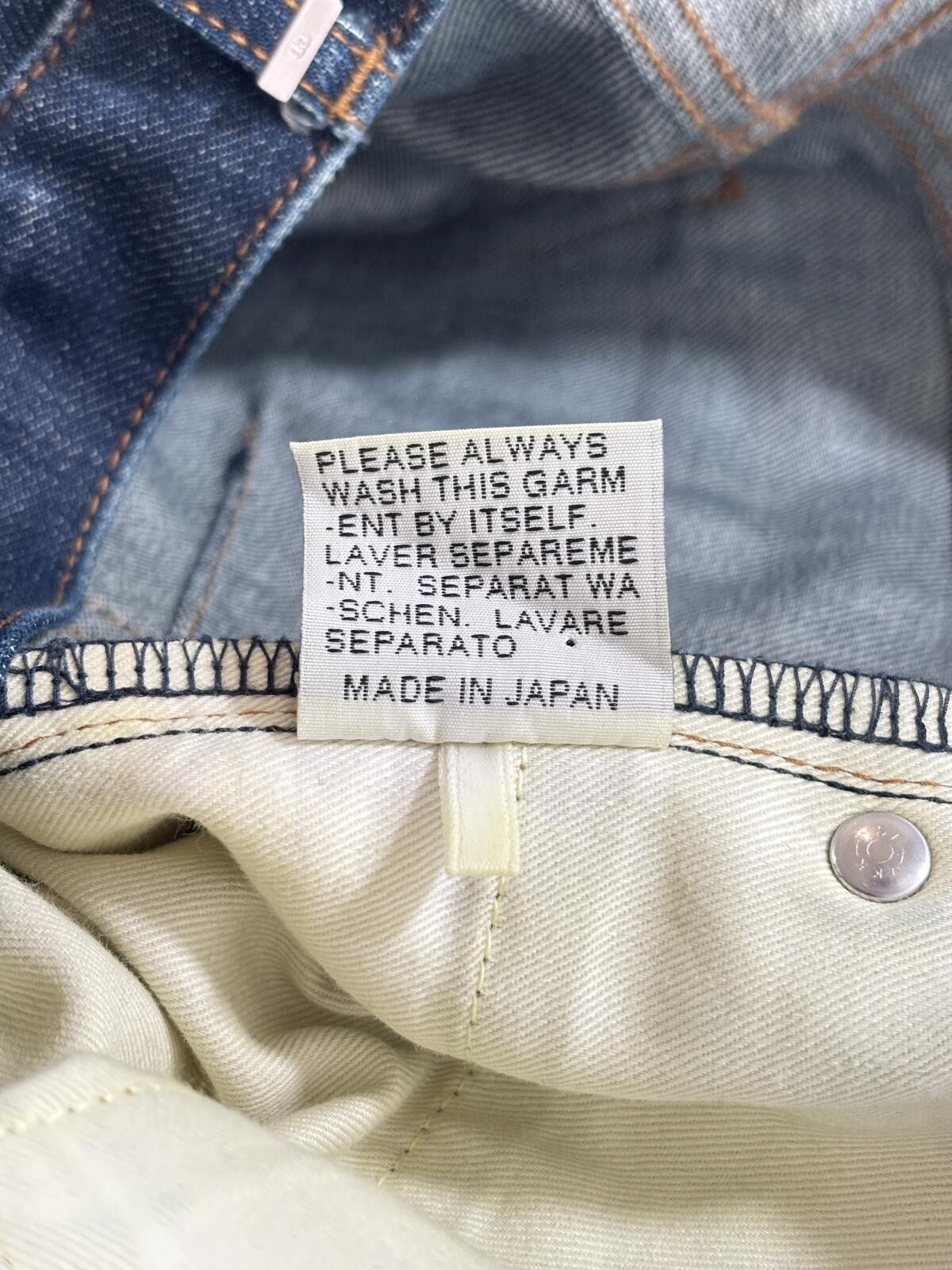 Dior Dior Homme Raw Jeans Size US 35 - 8 Thumbnail