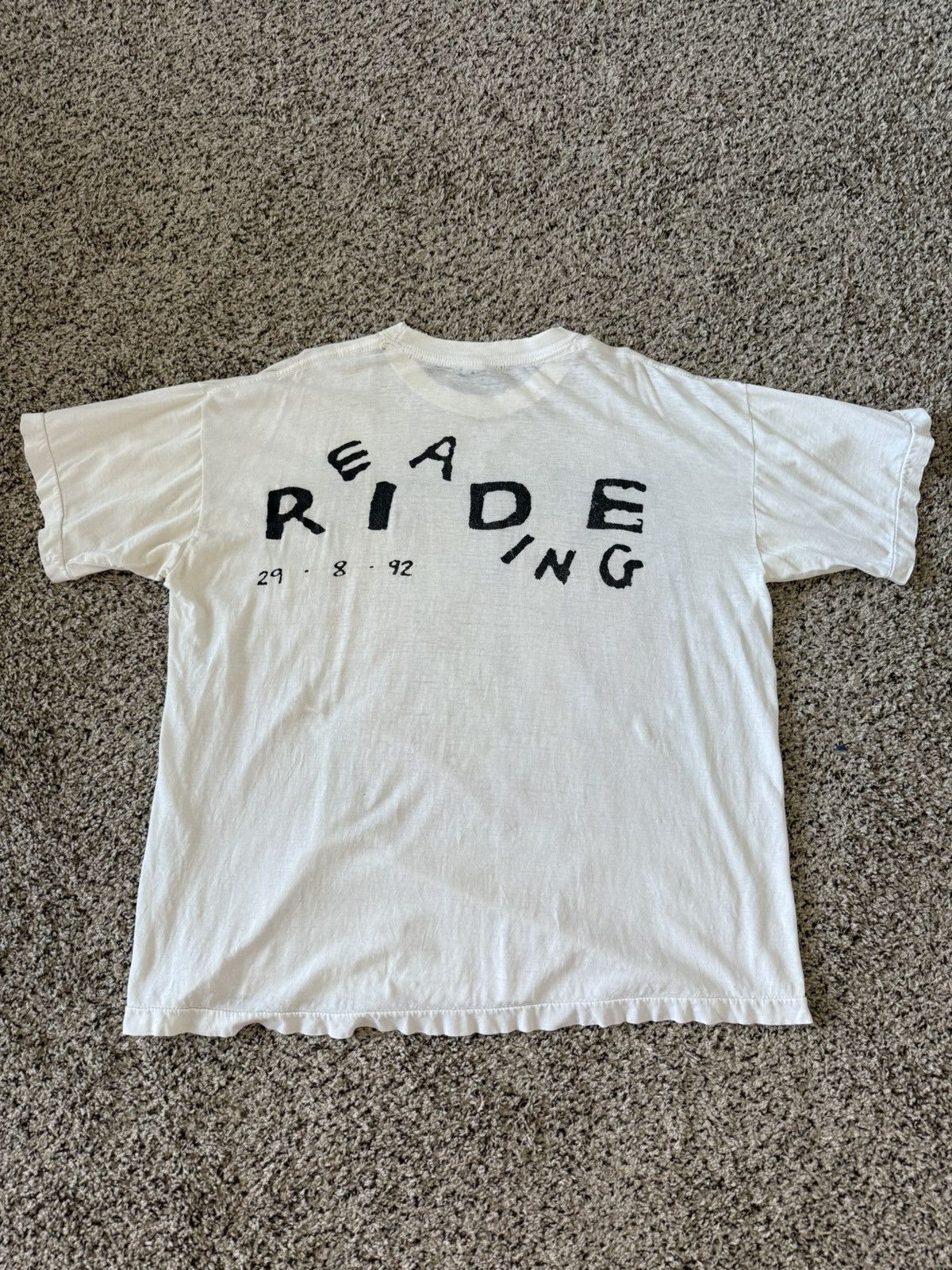 Band Tees Vintage Ride Reading Festival Tshirt Size US XL / EU 56 / 4 - 8 Thumbnail