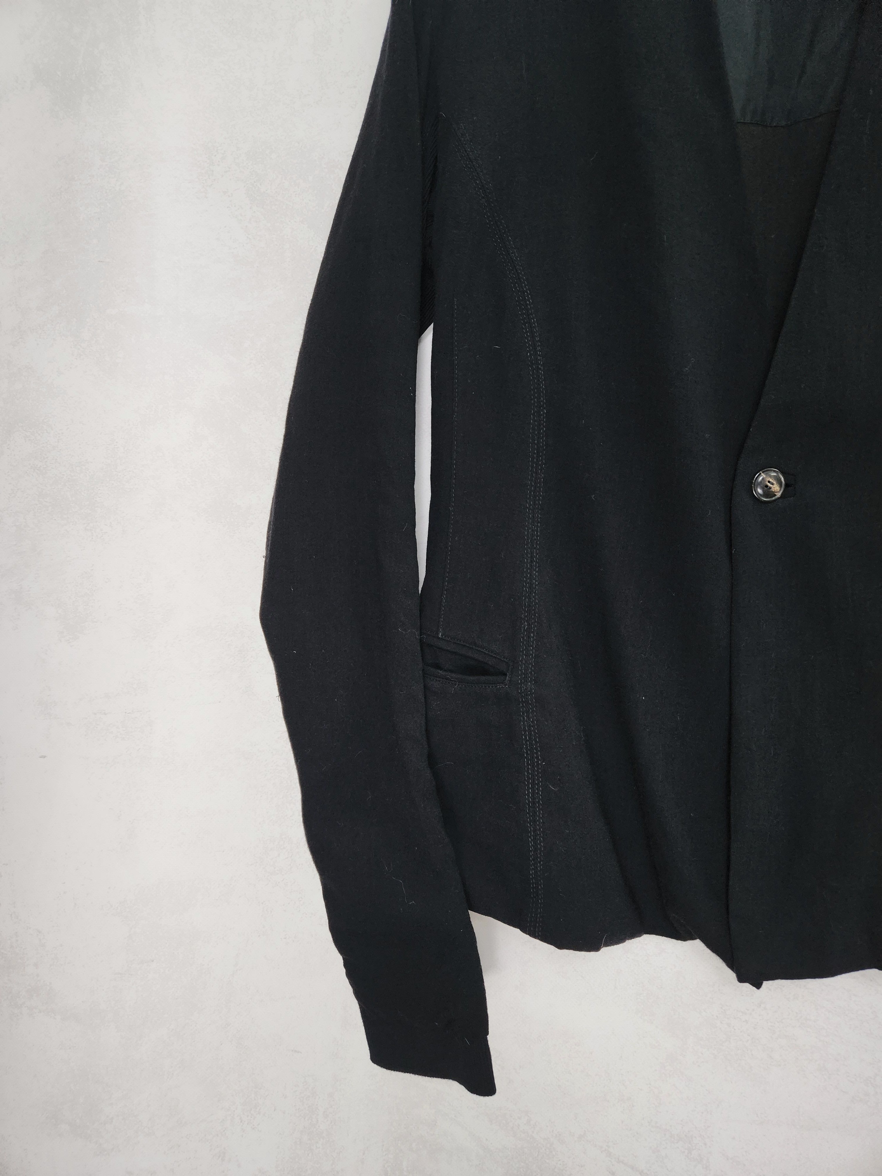 Rick Owens Rick Owens 1 button wool blazer Size L / US 10 / IT 46 - 4 Thumbnail