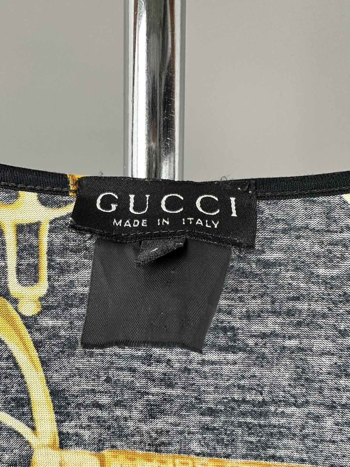 Gucci × Tom Ford Gucci - Tom ford - 1993 HorseBit AllOver Pattern Long Sleeve Size S / US 4 / IT 40 - 10 Thumbnail