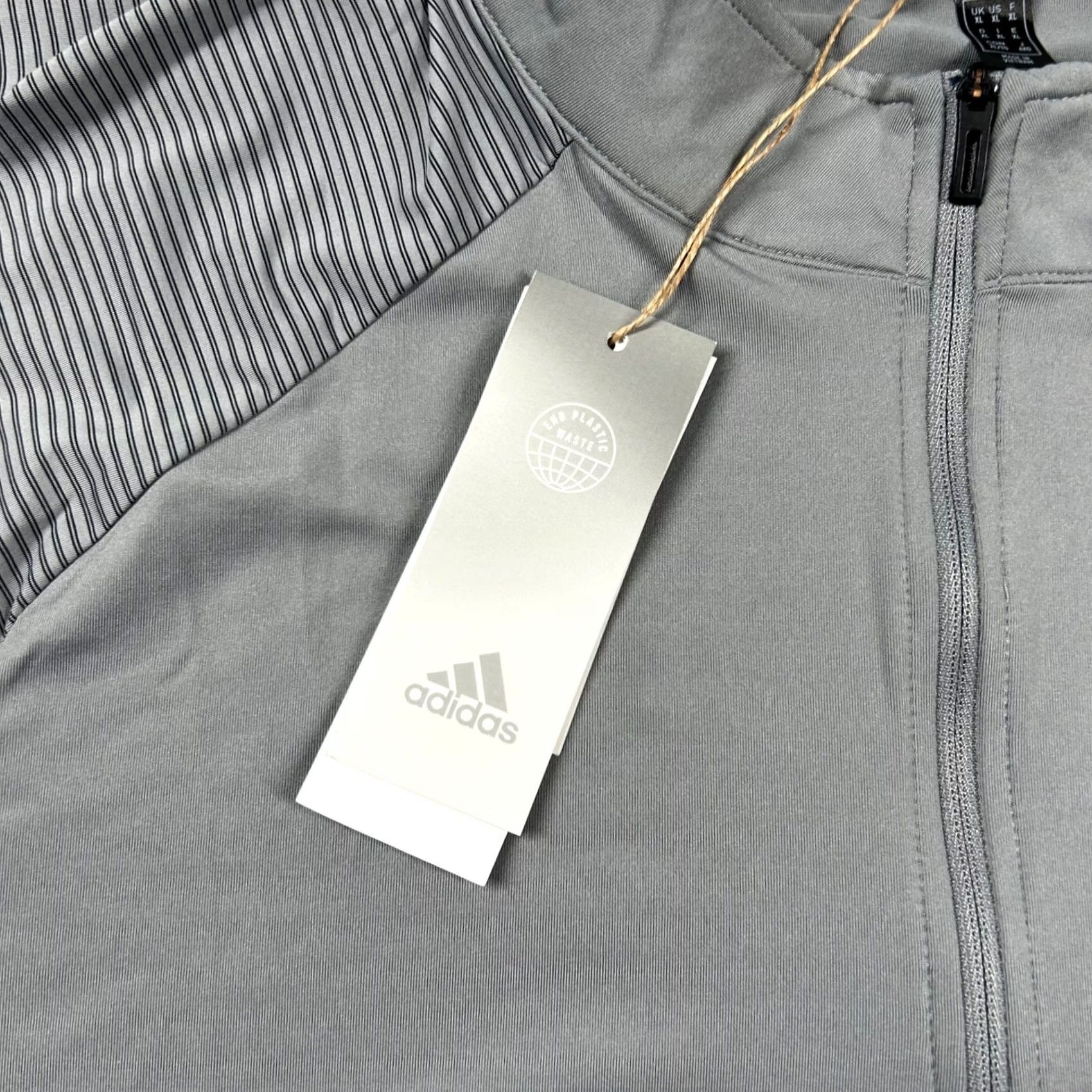 Adidas Adidas Golf Pullover Sweatshirt Mens XL Gray 1/4 Zip Performance Embroidered Size US XL / EU 56 / 4 - 5 Thumbnail