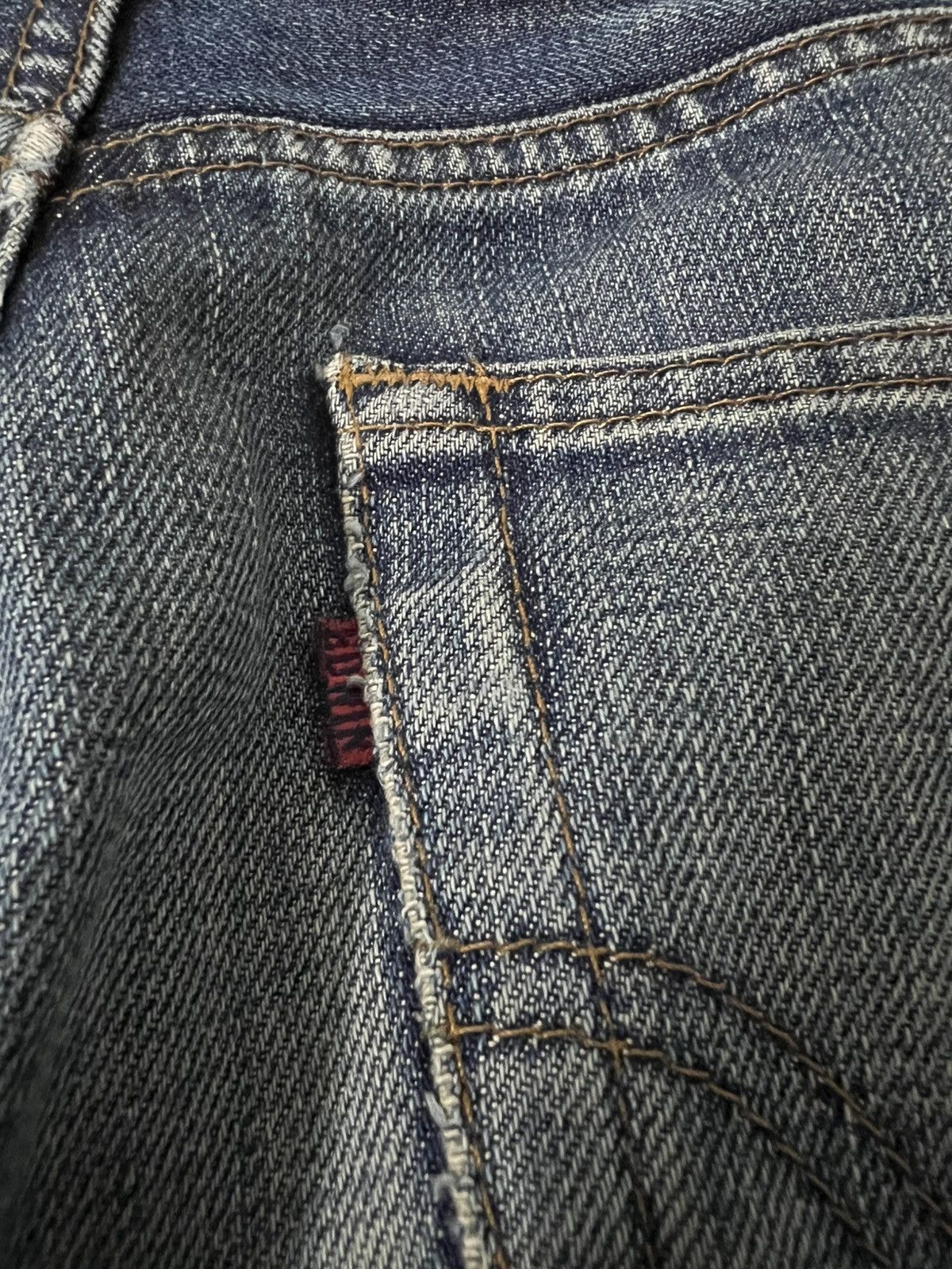 Edwin VINTAGE EDWIN 503 DISTRESSED JEANS Size US 30 / EU 46 - 22 Thumbnail