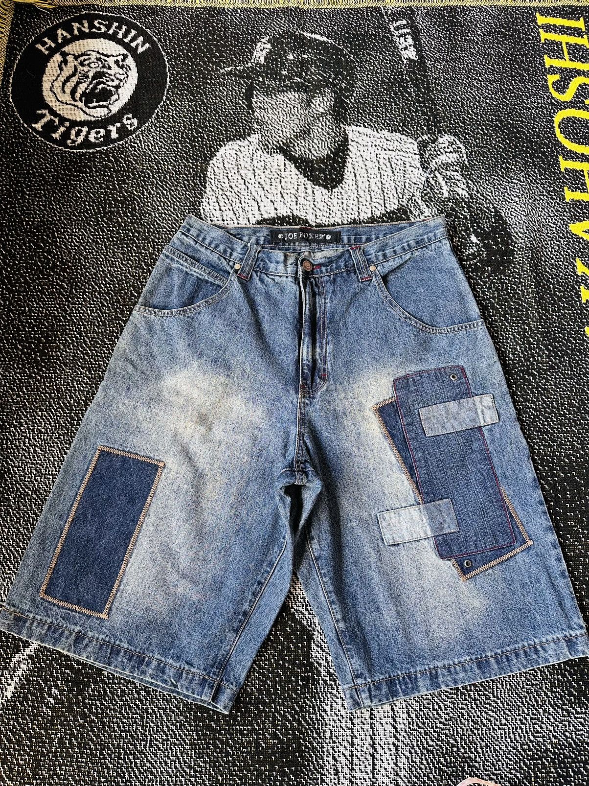 Vintage Vintage Joe Boxer 8ball Jorts Size US 33 - 1 Thumbnail