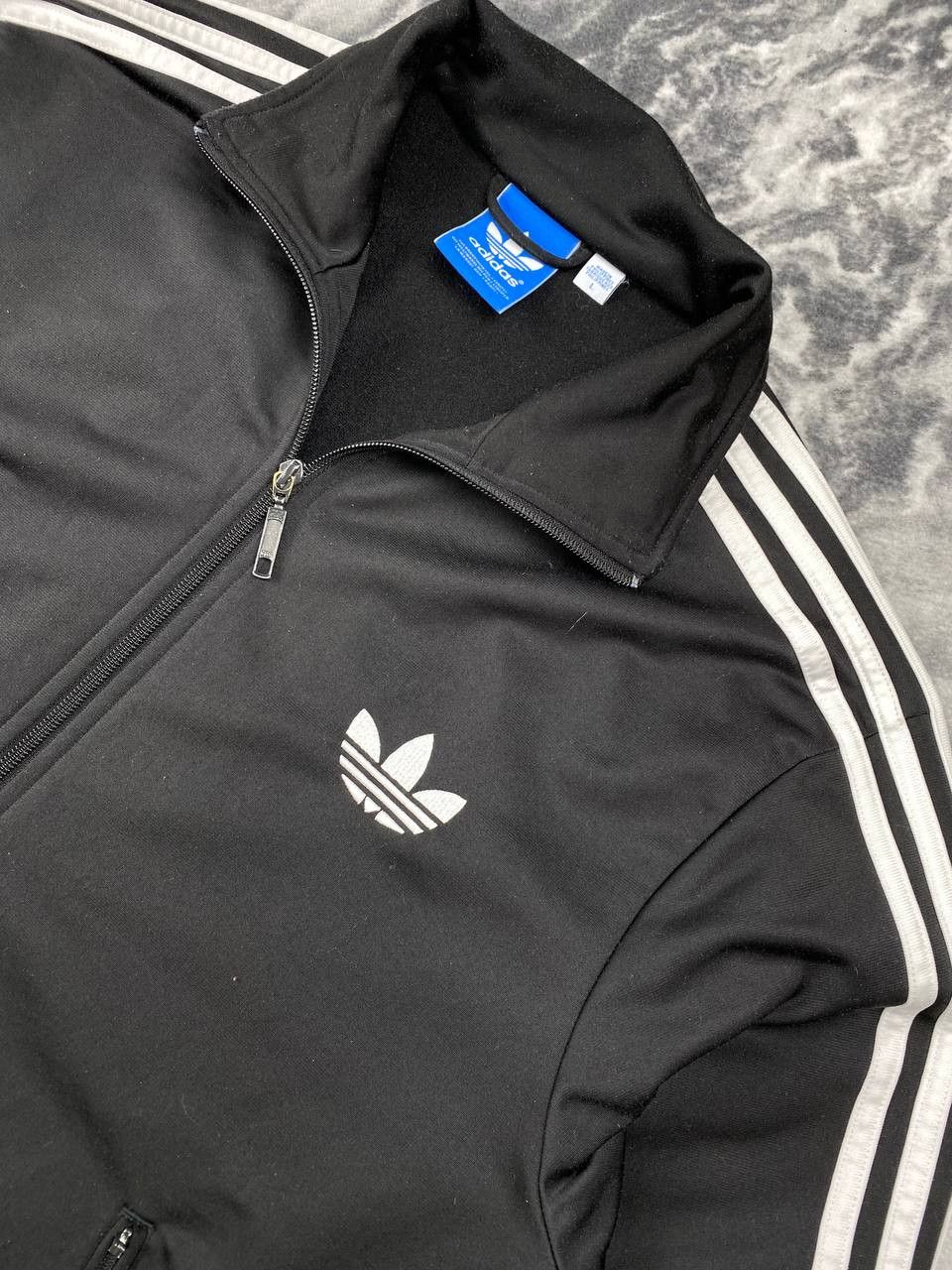 Adidas Vintage Adidas Track Jacket 00s Y2K Men Size L Black Size US L / EU 52-54 / 3 - 2 Thumbnail