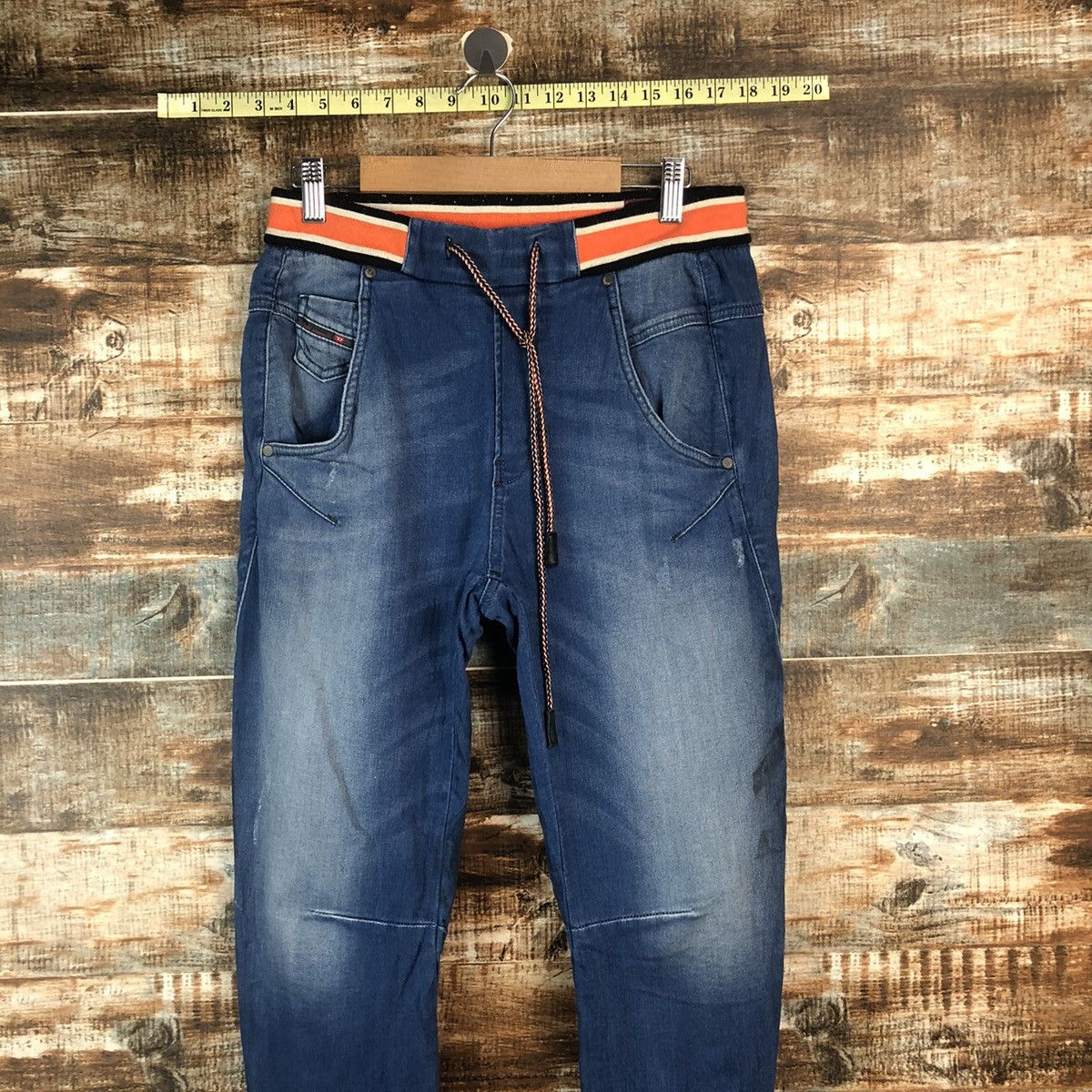 Diesel Diesel Denim sweatpants jogger #A2089 Size 26" / US 2 / IT 38 - 2 Thumbnail