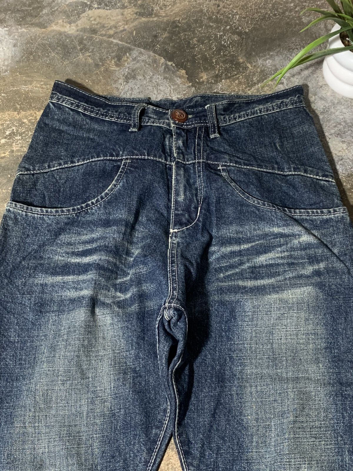 Japanese Brand And it_ japan drop crotch jeans Size US 28 / EU 44 - 2 Thumbnail