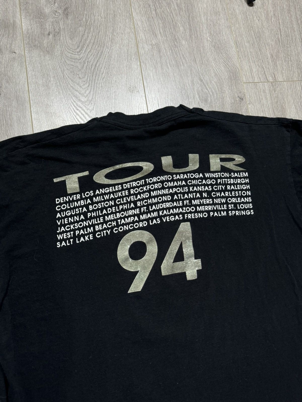 Band Tees Vintage 1994 Roger Daltrey The WHO Pete Townshend Tour Tee Size US XL / EU 56 / 4 - 4 Thumbnail