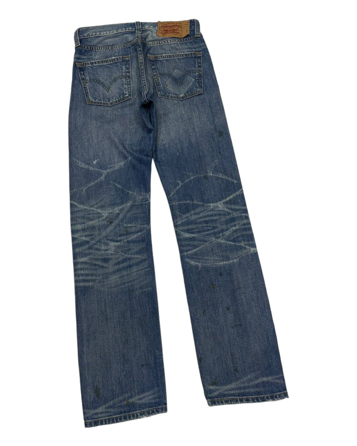 Japanese Brand × Levi's × Vintage VINTAGE LEVIS 501 BUTTON FLY STRAIGHT LEG DENIM JEANS Size US 28 / EU 44 - 6 Thumbnail
