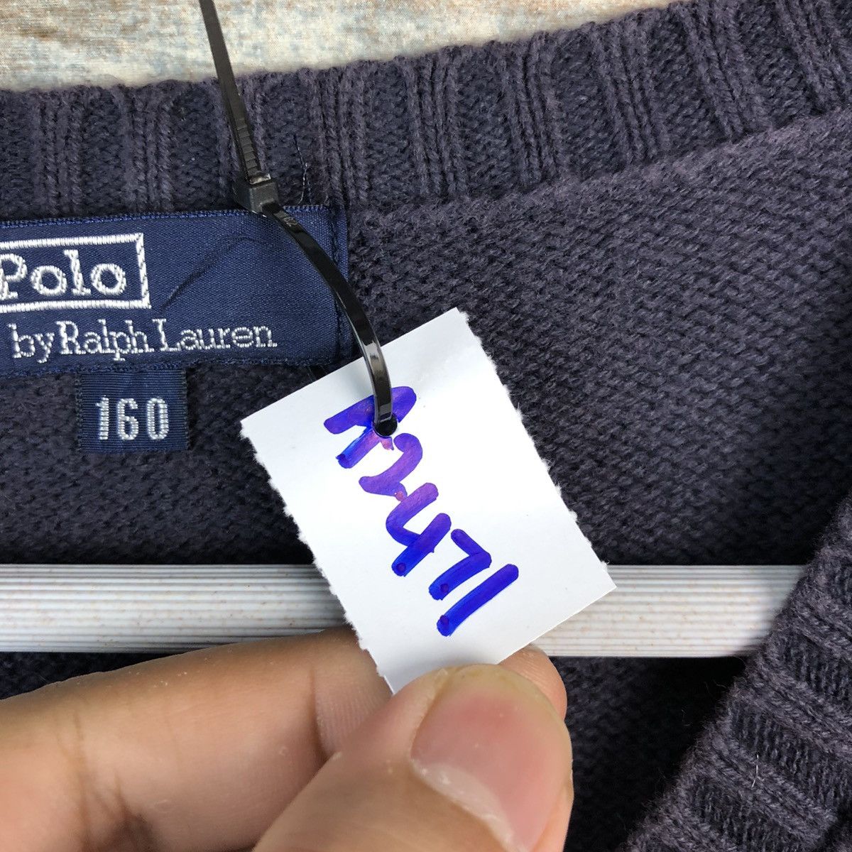Polo Ralph Lauren Polo Ralph Lauren Dark Blue Vest #A2471 Size US XS / EU 42 / 0 - 10 Thumbnail