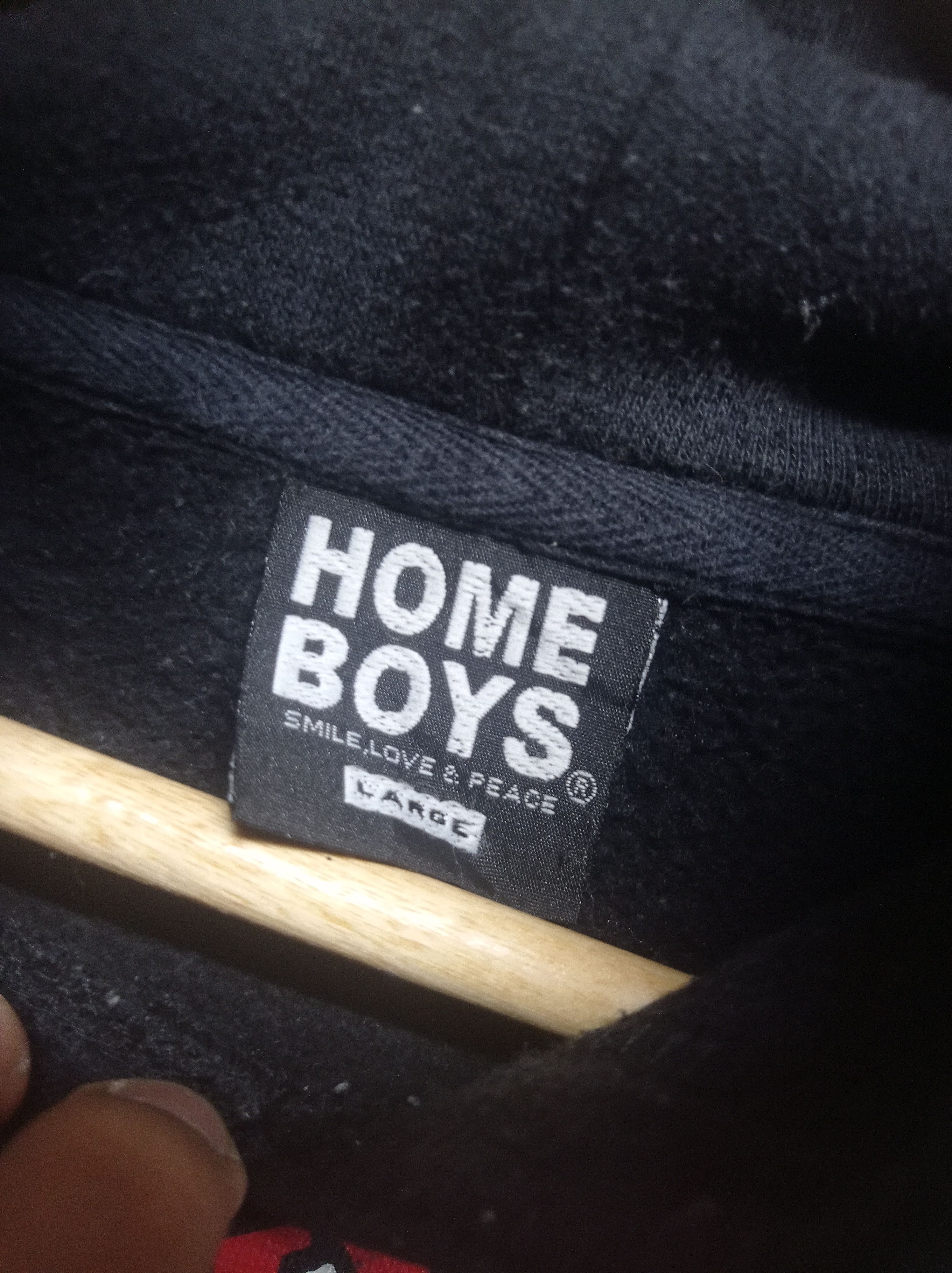 Japanese Brand Home boys smile love and peace hoodie #GB2 Size US L / EU 52-54 / 3 - 6 Thumbnail