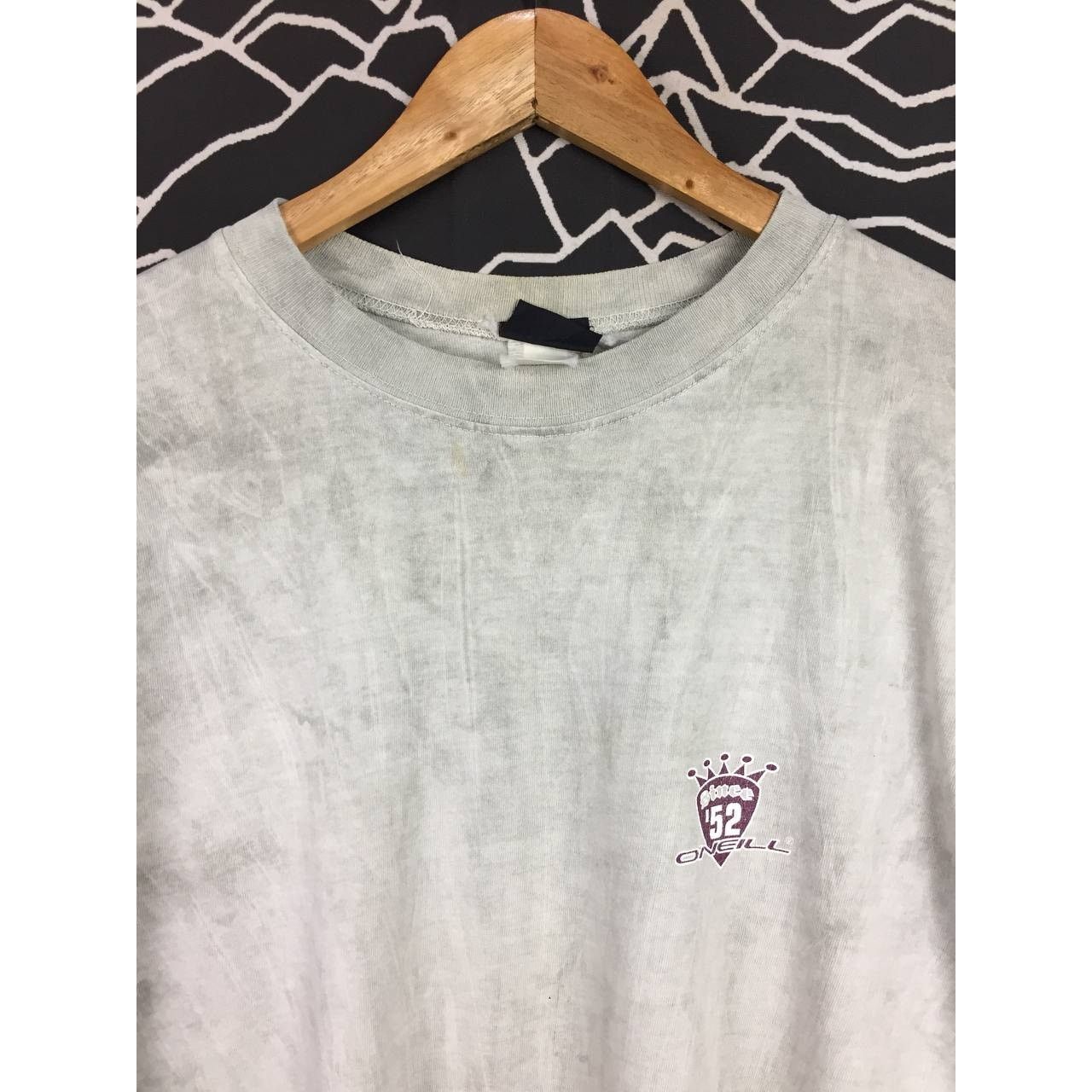 O'Neill × Vintage Vtg Distressed O'Neill Crown Logo Long Sleeve Surf Tee Size US M / EU 48-50 / 2 - 4 Thumbnail
