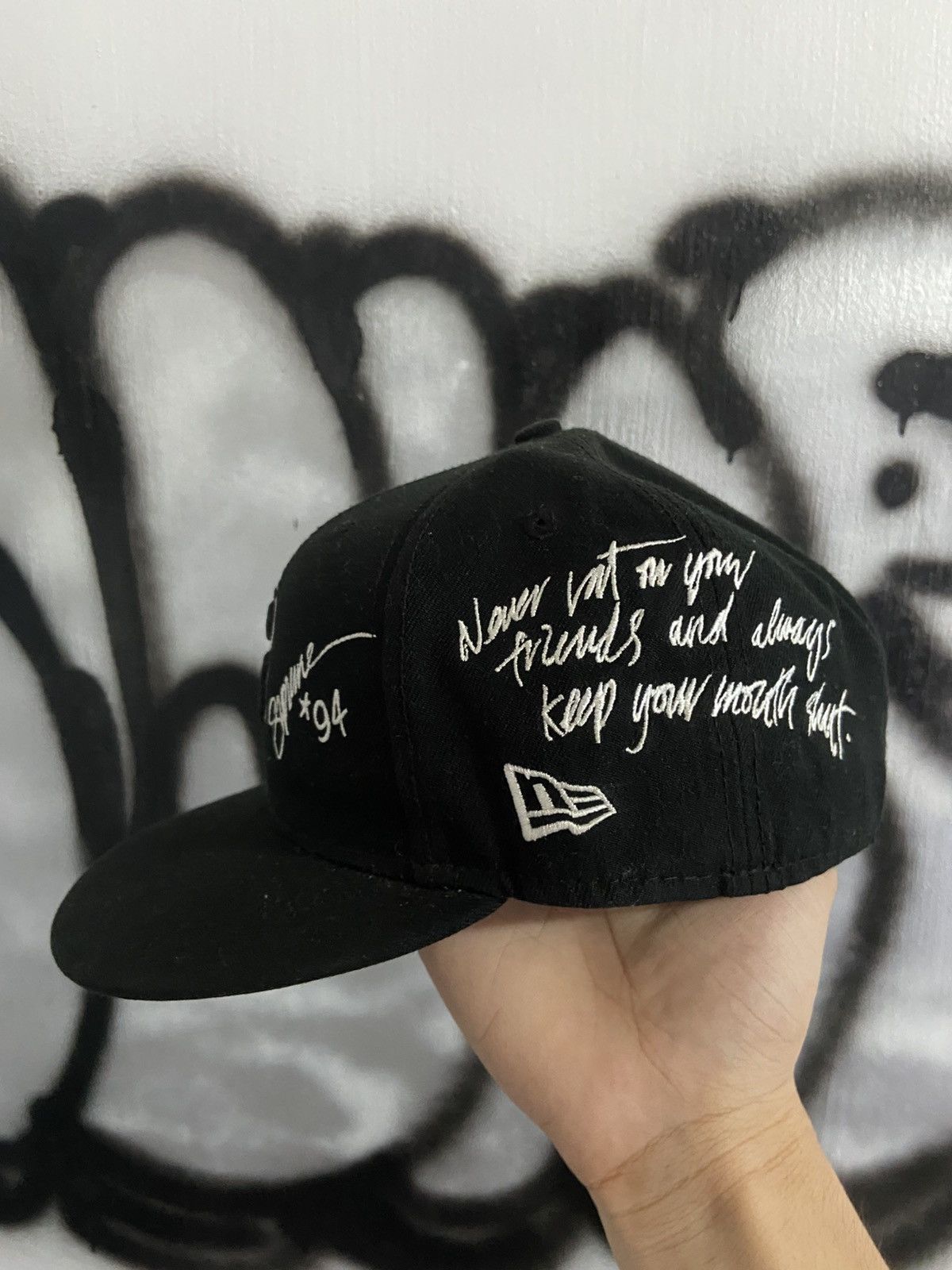 Supreme Supreme New Era GodFellas "Never Rat" 06' Size ONE SIZE - 2 Thumbnail