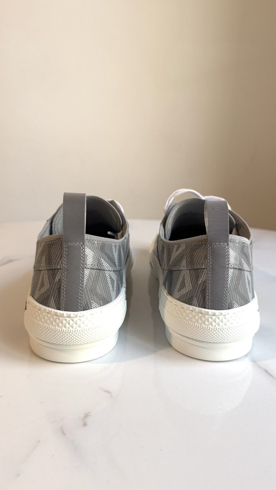 Dior Dior B23 CD Diamond Low-Top Gray Sneakers Size US 11 / EU 44 - 3 Thumbnail