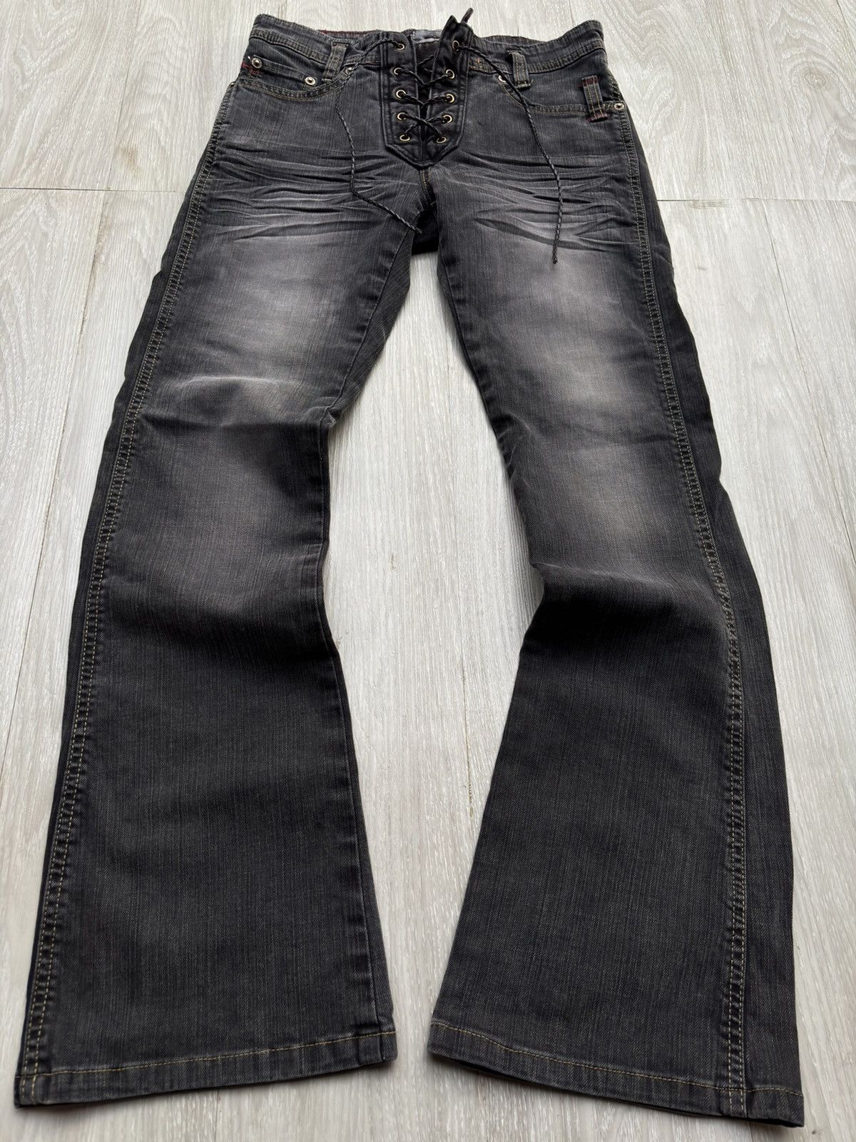 パンツ 00s LAGATE japanese label flare denim S20a04d2f6bcf4c43a12e8f5e42277