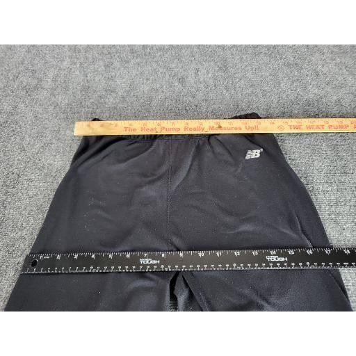 New Balance New Balance Leggings Women Sz M Black Drawstring Logo Casual Size 34" / US 12 / IT 48 - 3 Thumbnail