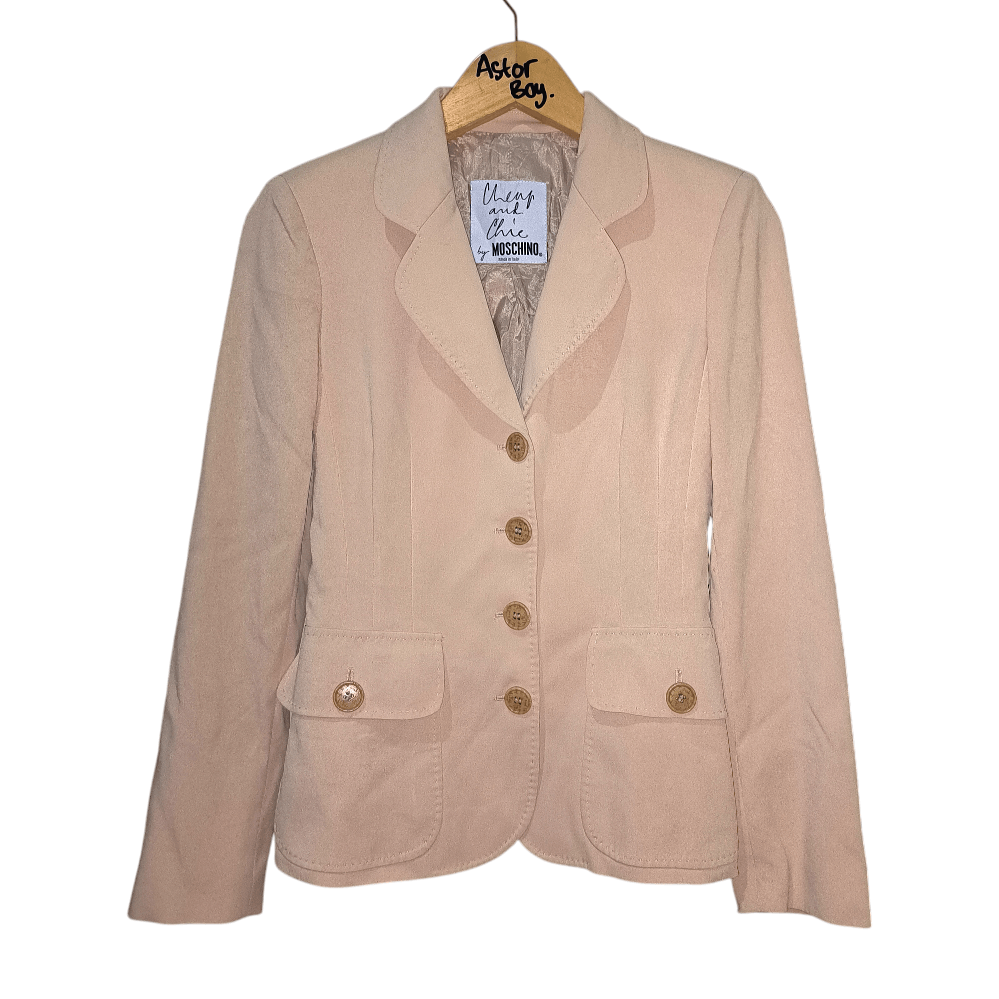 Moschino Vintage MOSCHINO Cheap and Chic Blazer Jacket Size M / US 6-8 / IT 42-44 - 1 Thumbnail