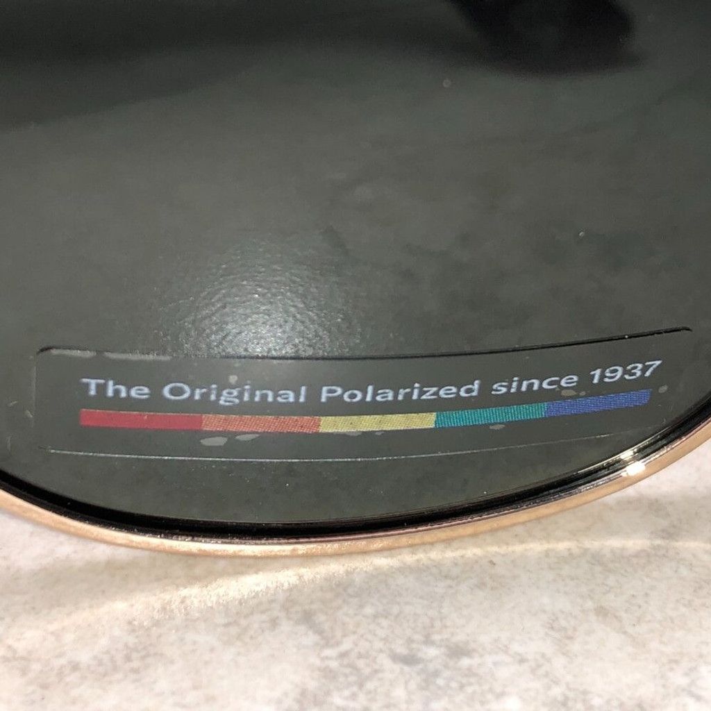 Polaroid Polaroid Gold & Tortoiseshell Polarized Aviator Sunglasses Size ONE SIZE - 4 Thumbnail