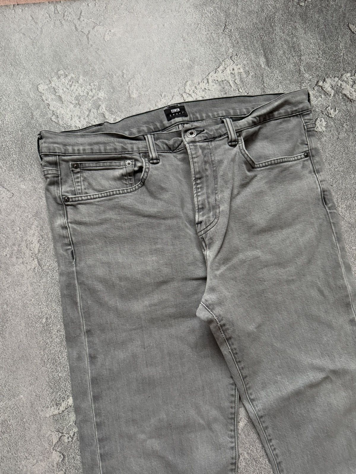 Edwin × Japanese Brand Edwin 36/30 ED-80 slim tapered denim pant trouser Jean chino Size US 36 / EU 52 - 8 Thumbnail