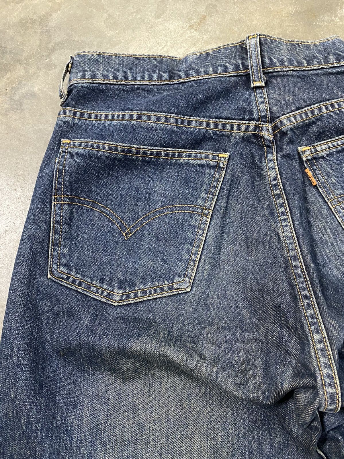 Hysteric Glamour × If Six Was Nine × Levi's Vintage Levis 612 Orange Tag Mud Rusty Denim Jeans @276 Size US 33 - 9 Thumbnail
