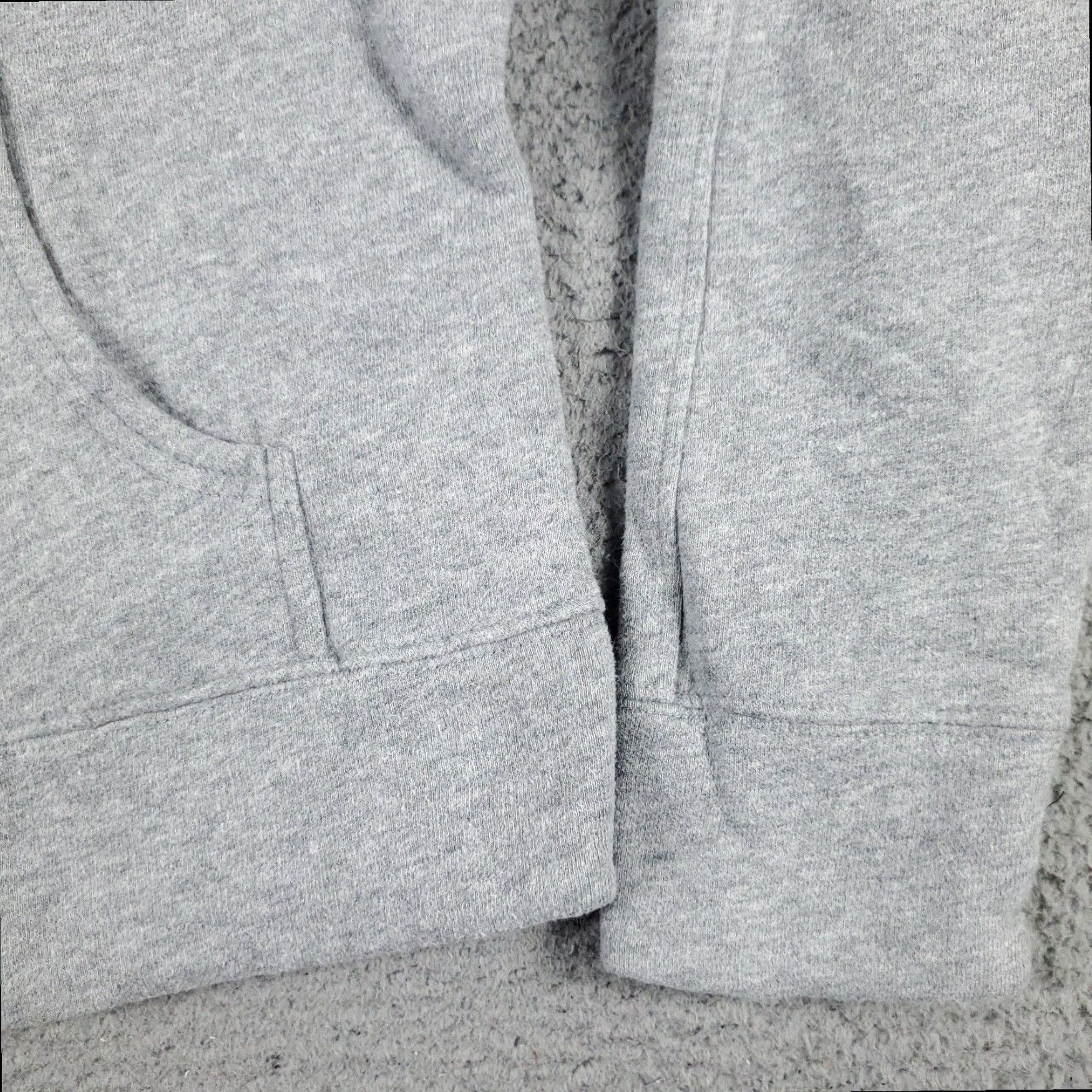 Reebok Reebok Women's Medium Gray Full Zip Hoodie Sweatshirt Size M / US 6-8 / IT 42-44 - 4 Thumbnail