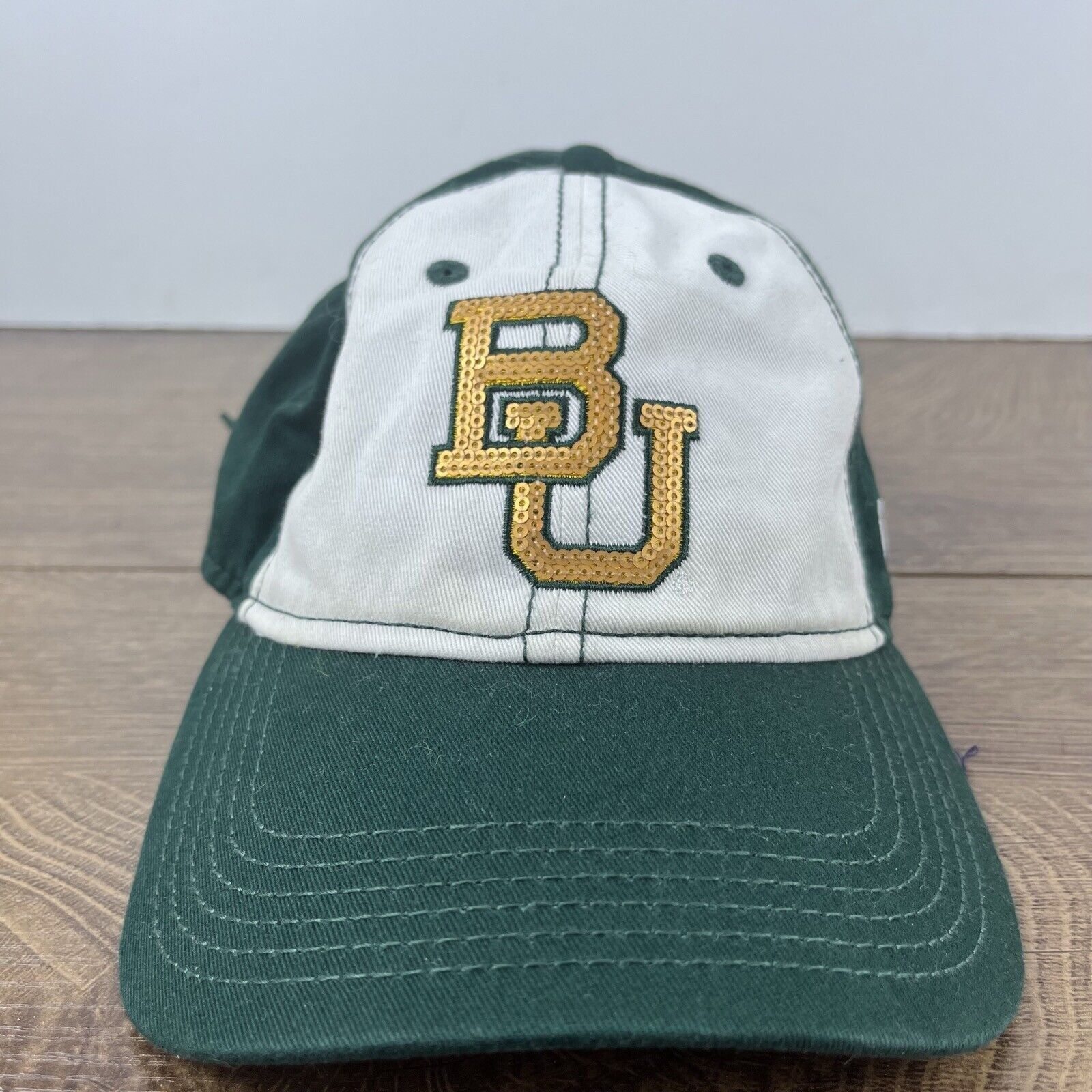 New Era Baylor Bears Hat Baylor New Era 9Twenty White Adjustable Hat Size ONE SIZE - 4 Thumbnail
