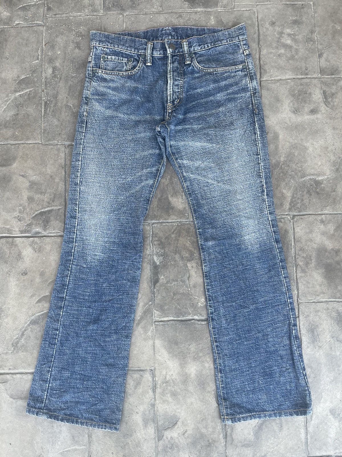 Japanese Brand JAPAN MADE Ku Denim Melt Into The Universe Lot 515654 Size US 30 / EU 46 - 1 Thumbnail