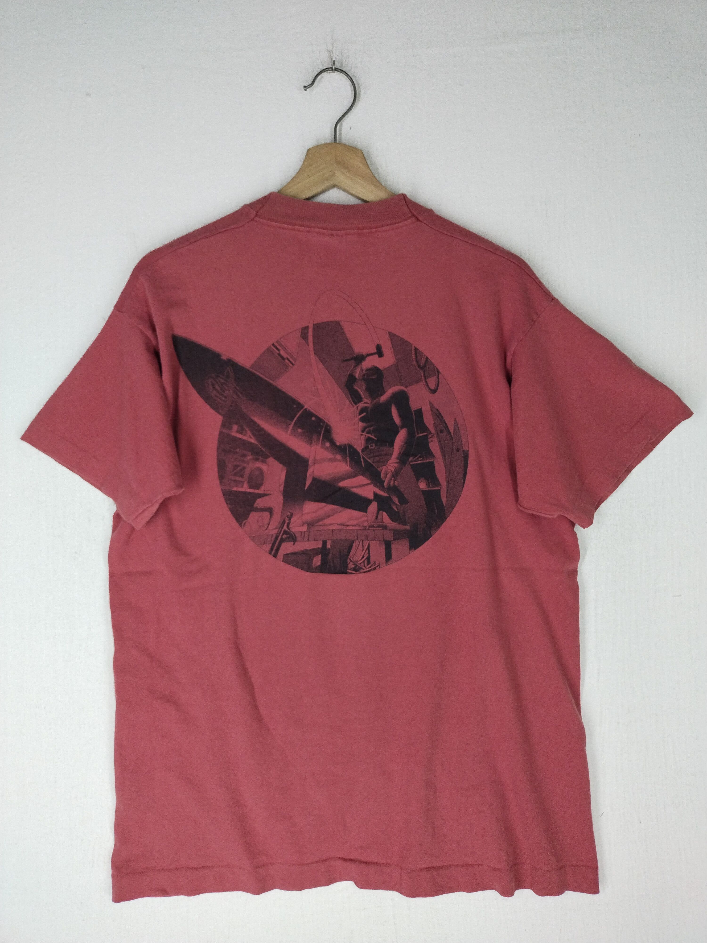 Anime 90's Vintage Waterboyz Anime Movie Faded Tee Very Rare Size US L / EU 52-54 / 3 - 1 Thumbnail