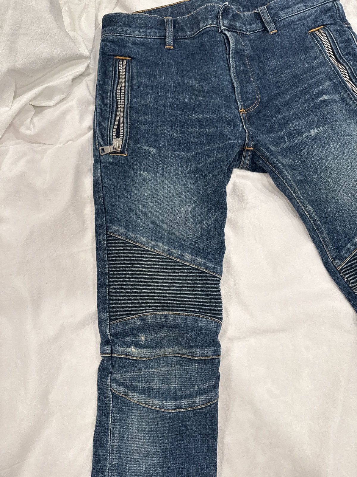 Balmain Balmain Biker Jeans Size US 28 / EU 44 - 3 Thumbnail