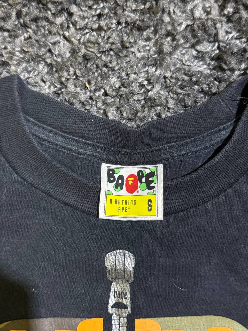 Bape bape tiger black tee Size US S / EU 44-46 / 1 - 3 Thumbnail
