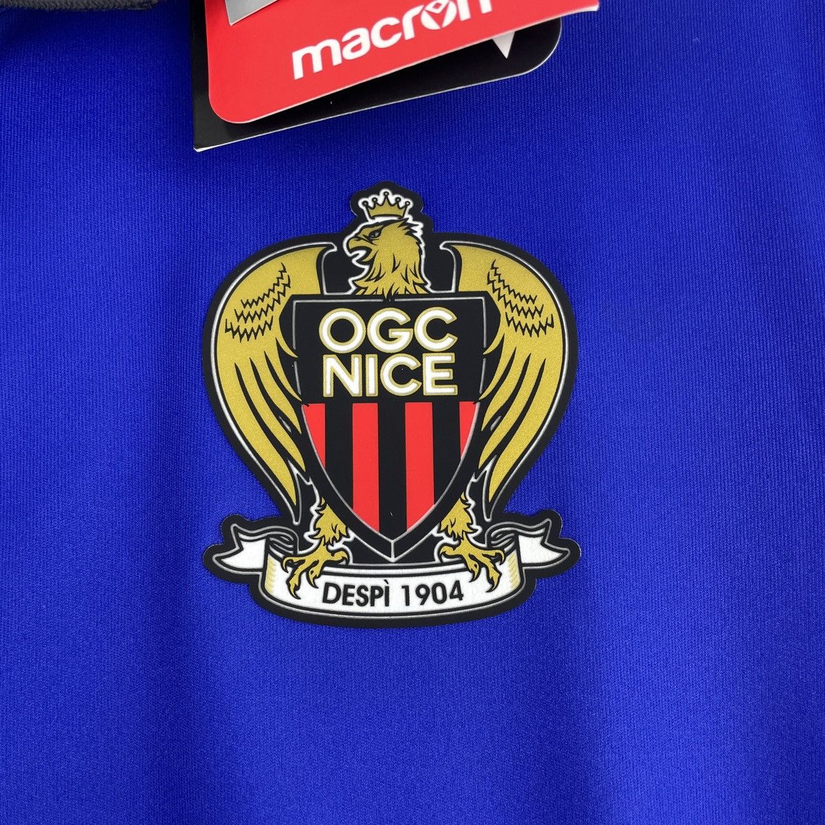 Macron OGC Nice Third Soccer Jersey Shirt Men 2020/2021 size L Size US L / EU 52-54 / 3 - 4 Thumbnail