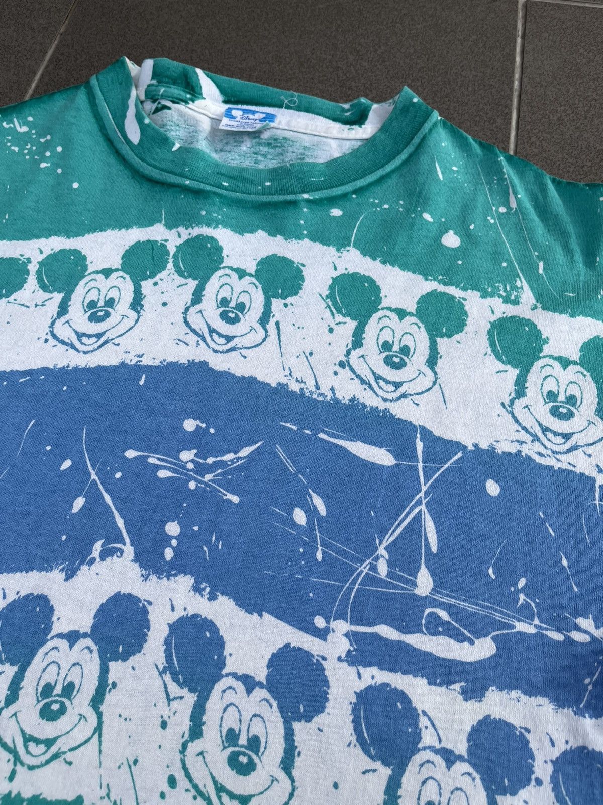 Disney × Mickey Mouse × Vintage MICKEY MOUSE VINTAGE 80'S Size US XL / EU 56 / 4 - 2 Thumbnail