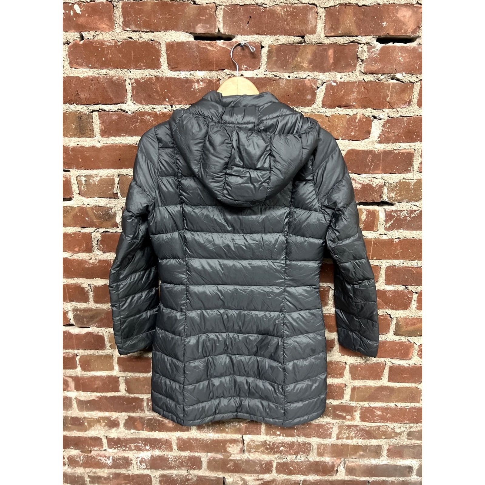 Charter Club VINTAGE Charter Club Packable Down Coat Bright Gray XS Women Coat Packable Puffer Gray 90s? Size XS / US 0-2 / IT 36-38 - 2 Thumbnail