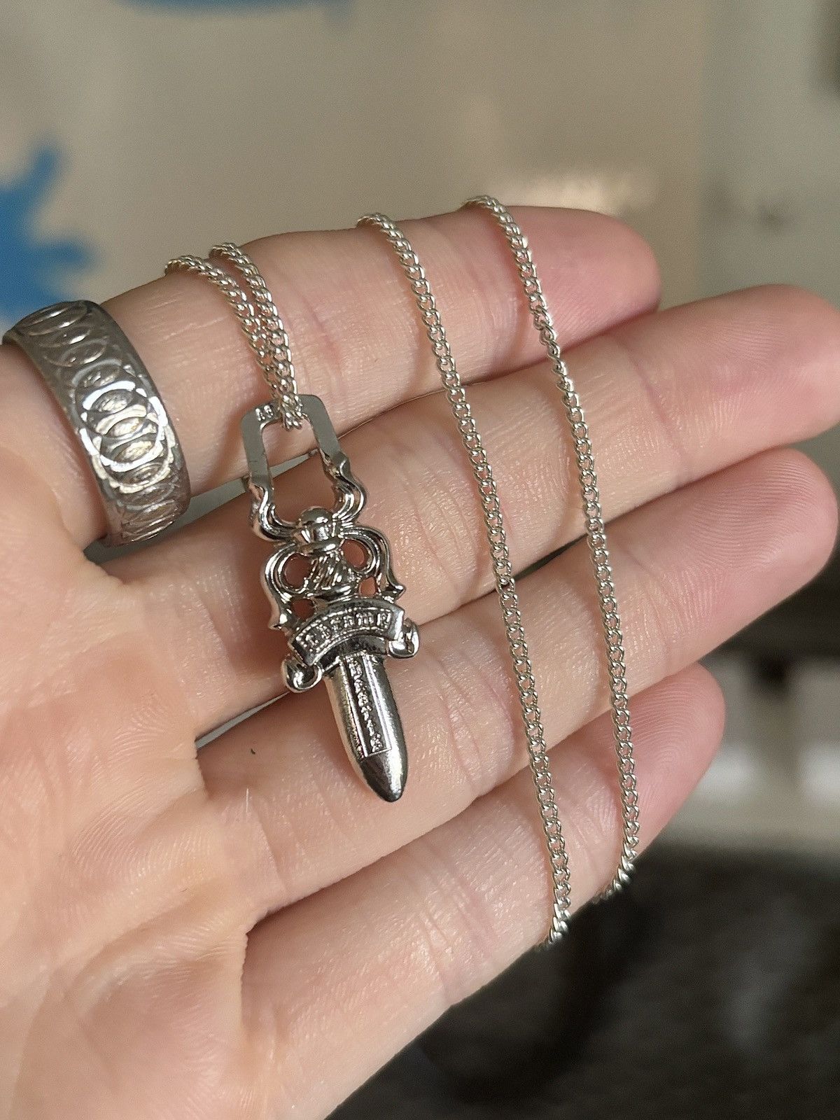 Chrome Hearts CHROME HEARTS RHODIUM DAGGER Size ONE SIZE - 4 Thumbnail