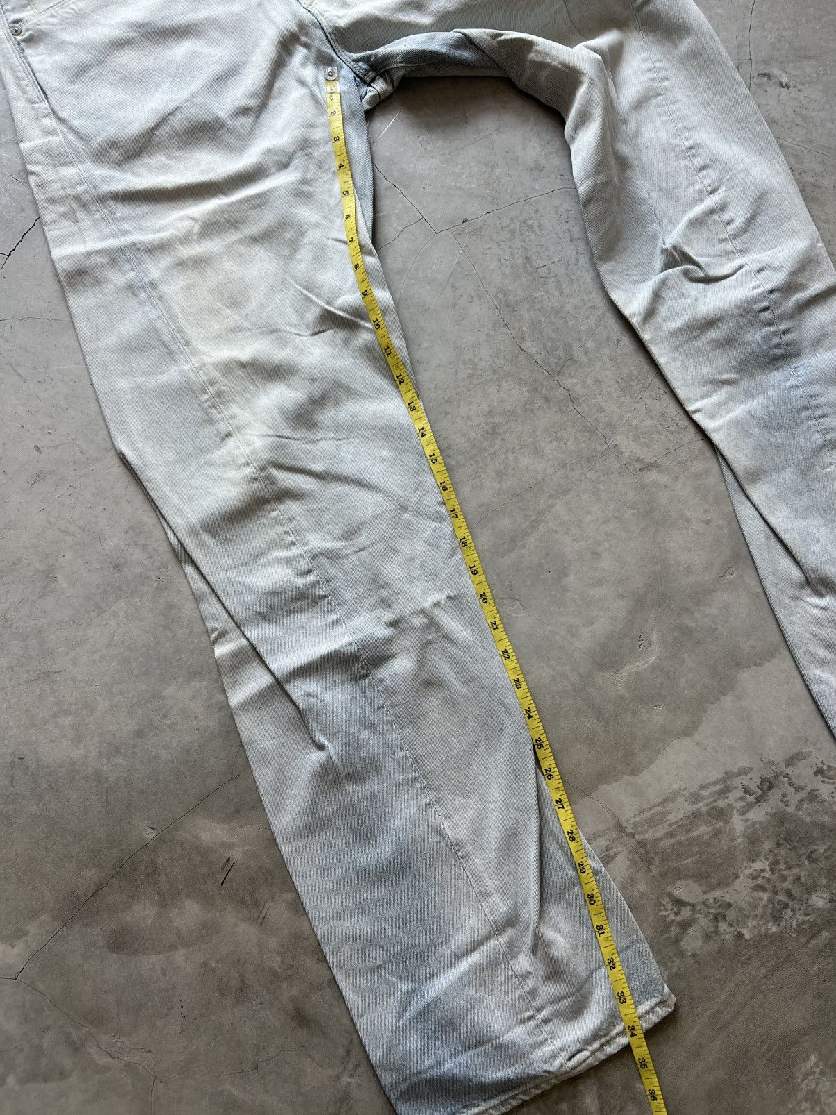 Levi's Levis Engineered Jeans Buckle Back Tag W33 Actual 35x34 Size US 33 - 12 Thumbnail