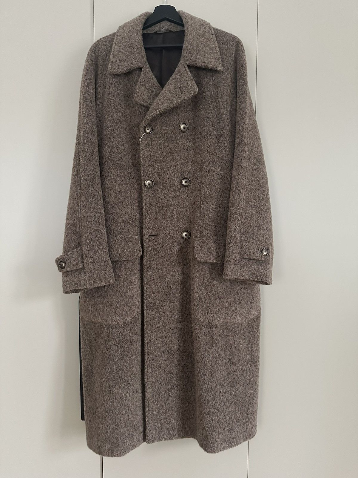Dolce & Gabbana DOLCE & GABBANA Double Breasted Alpaca Wool Blend Coat Size US M / EU 48-50 / 2 - 6 Thumbnail
