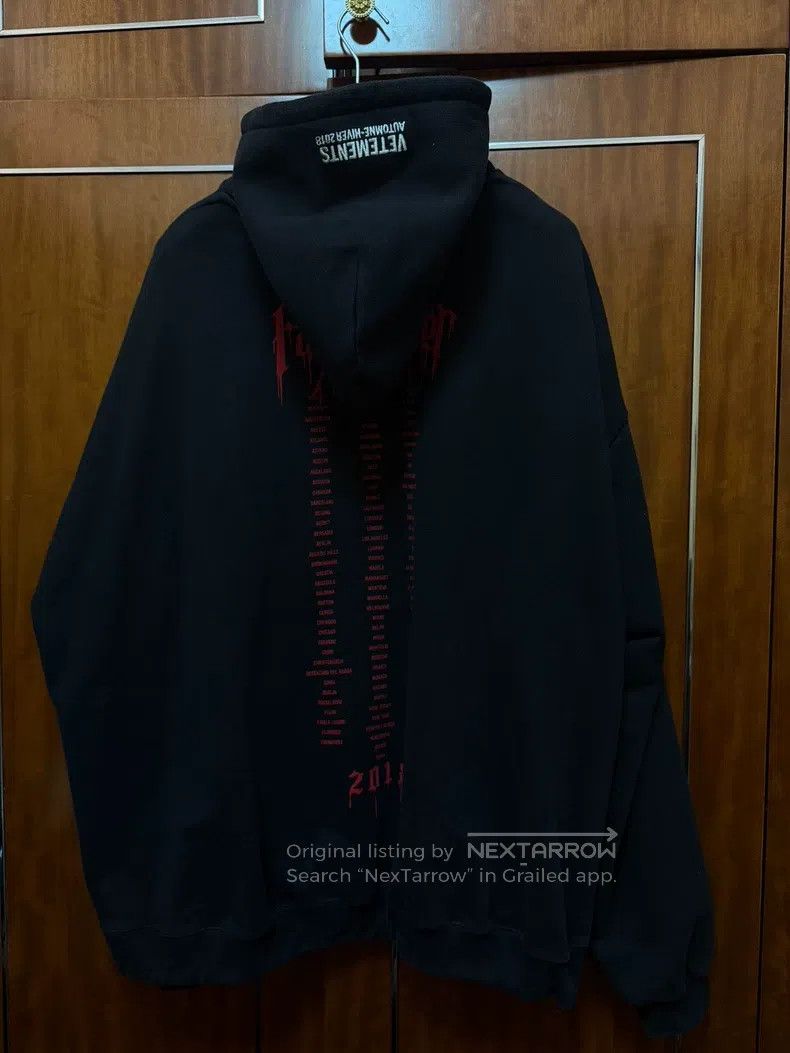 Vetements Vetements Blood Droplet Hoodie Size US M / EU 48-50 / 2 - 3 Thumbnail