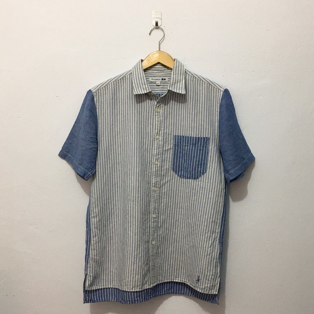 JW Anderson × Uniqlo 💥SOLD💥 Uniqlo Jw Anderson Hickory Shirt Size US L / EU 52-54 / 3 - 3 Thumbnail